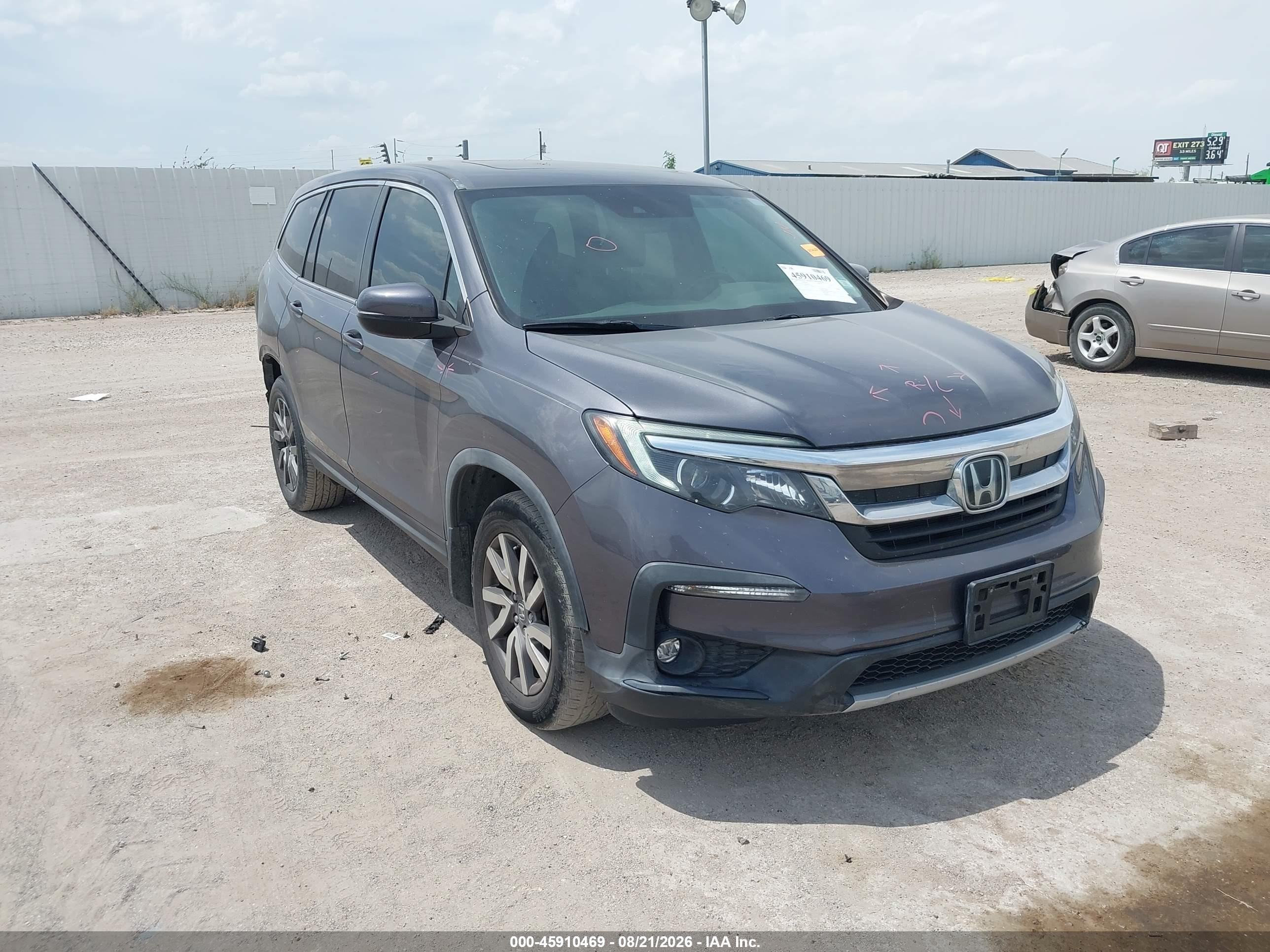 2022 Honda Pilot VIN 5FNYF5H51NB003934 — IAAI salvage auction photo