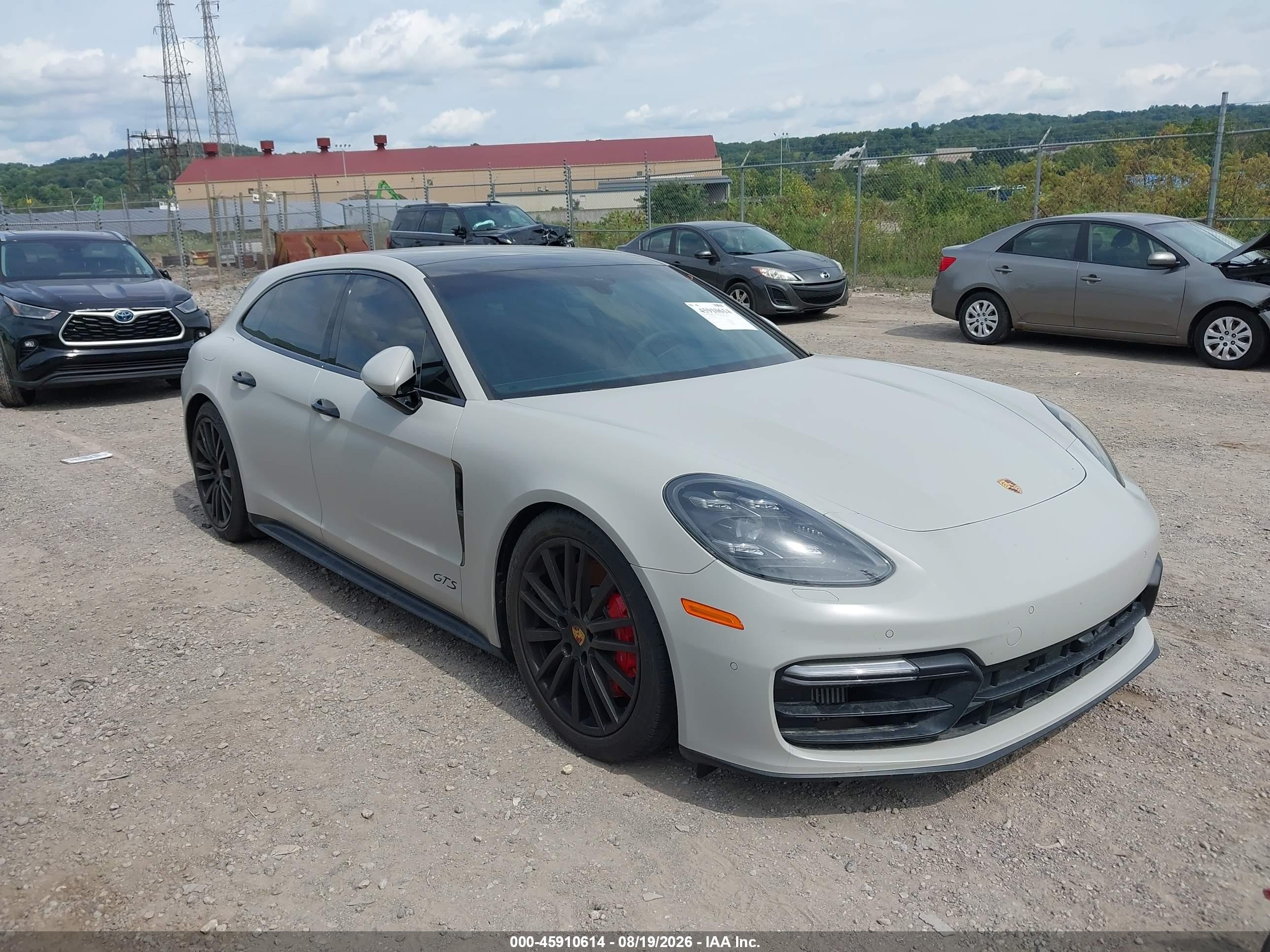 2020 Porsche Panamera VIN WP0CG2A74LL192168 — IAAI salvage auction photo