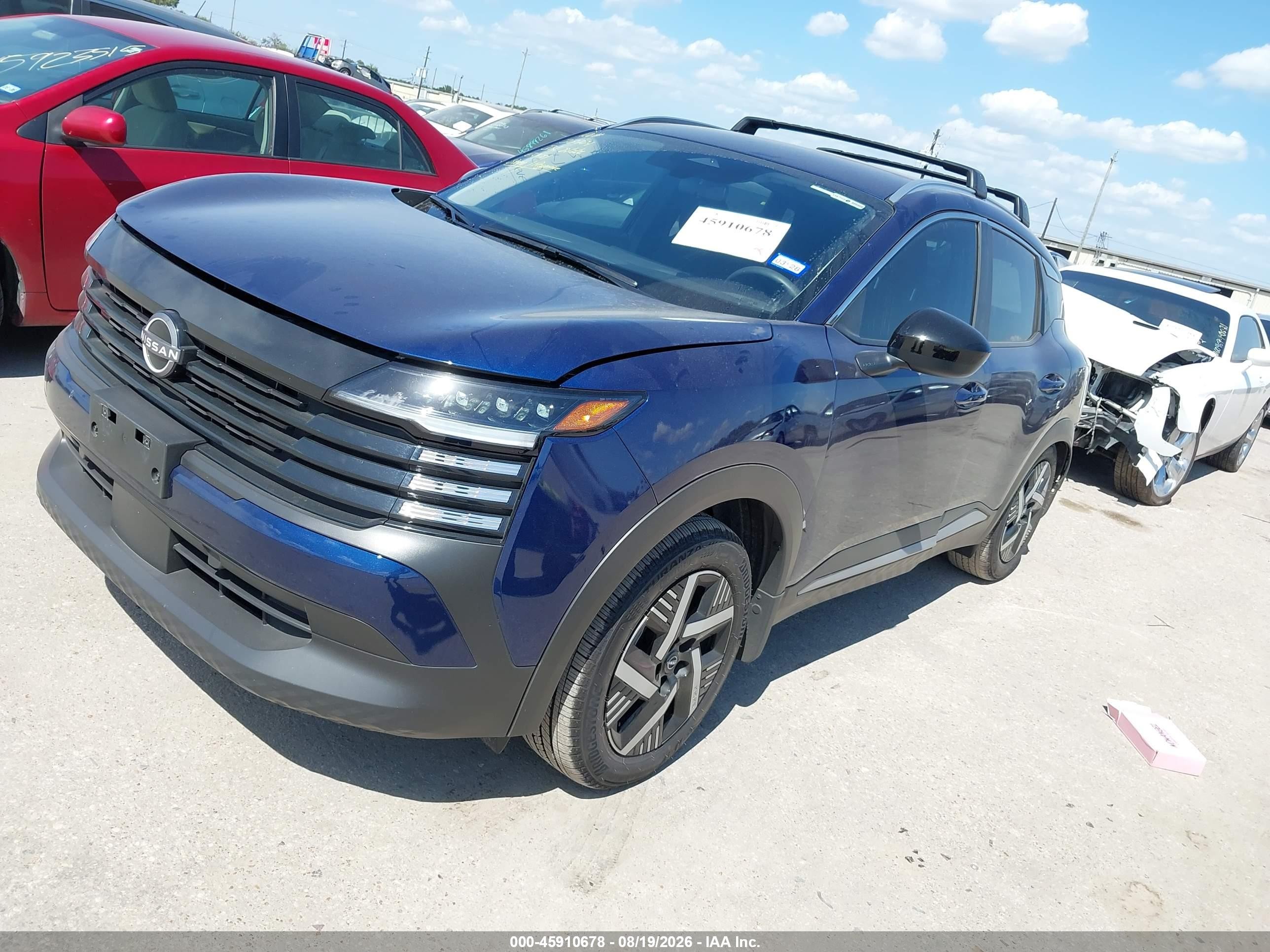 2026 Nissan Kicks VIN 3N8AP6CEXTL387064 IAAI salvage auction — Rear End, Original (Texas), sold $8,300 on 2026-10-07 (photo 2)