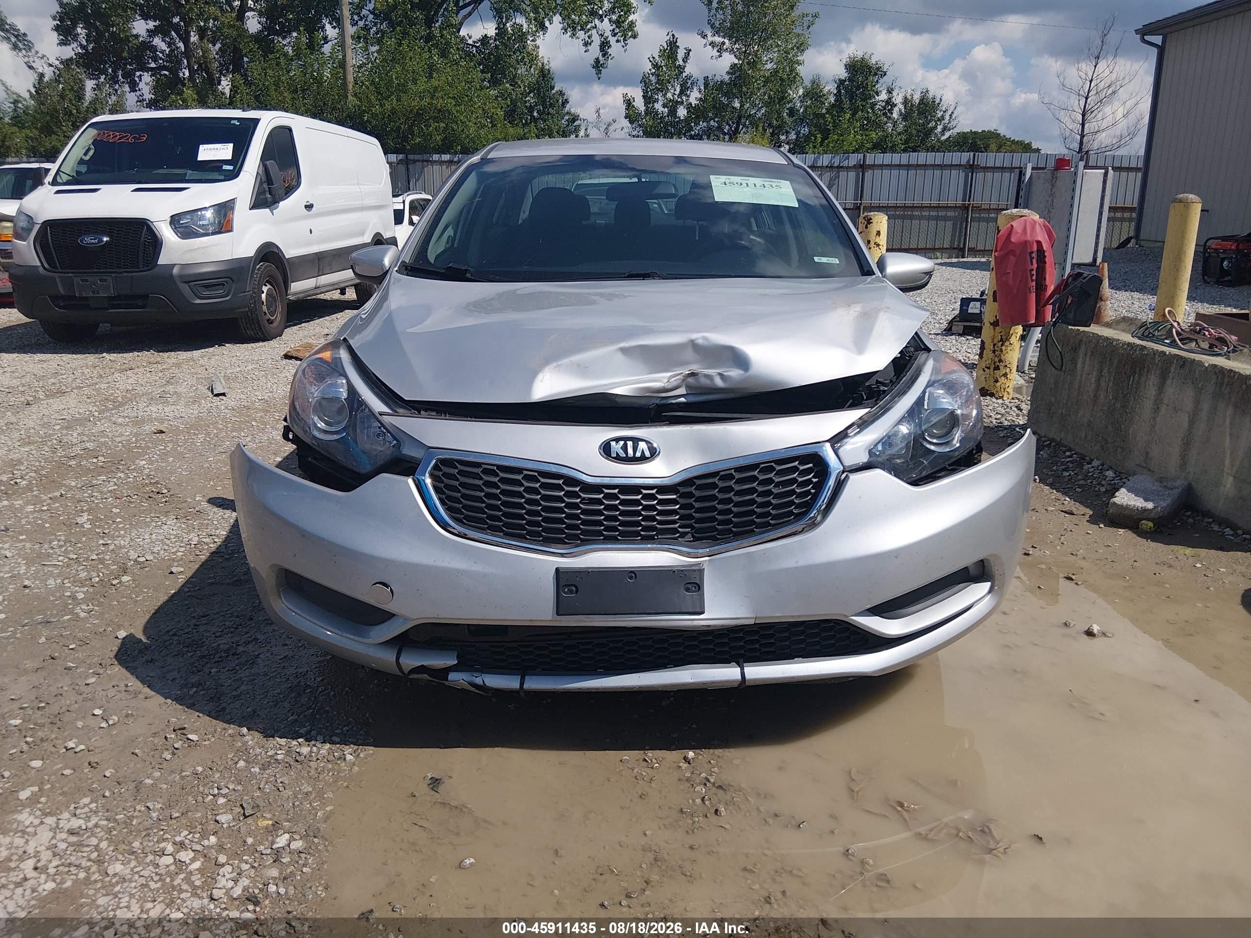 2016 Kia Forte VIN KNAFK4A65G5559746 IAAI salvage auction — Front End, Salvage (Ohio), sold $1,150 on 2026-09-09 (photo 6)