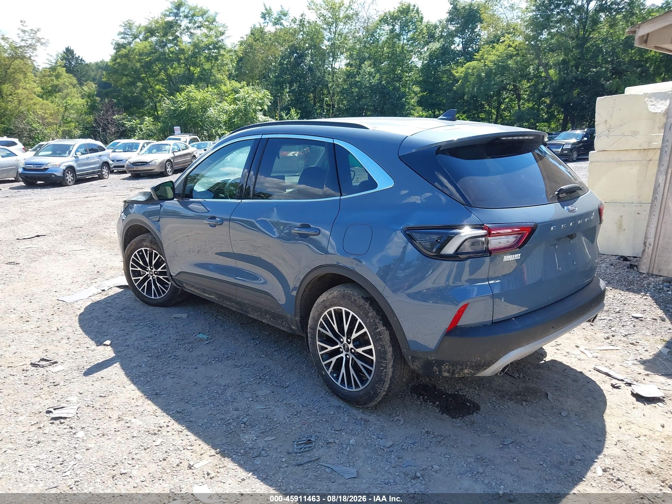 2025 Ford Escape VIN 1FMCU0E15SUA35126 IAAI salvage auction — Unknown, Salvage (Pennsylvania), sold $7,600 on 2026-09-25 (photo 3)