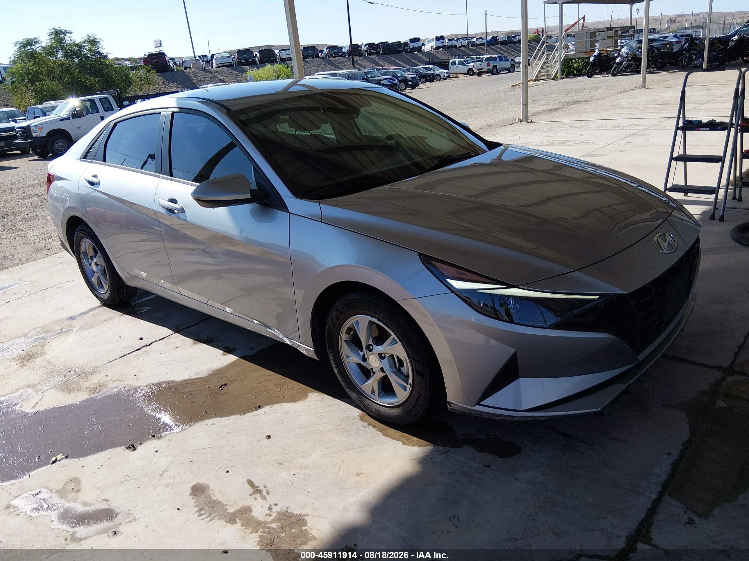 2021 Hyundai Elantra VIN 5NPLL4AG0MH050039 — IAAI salvage auction photo
