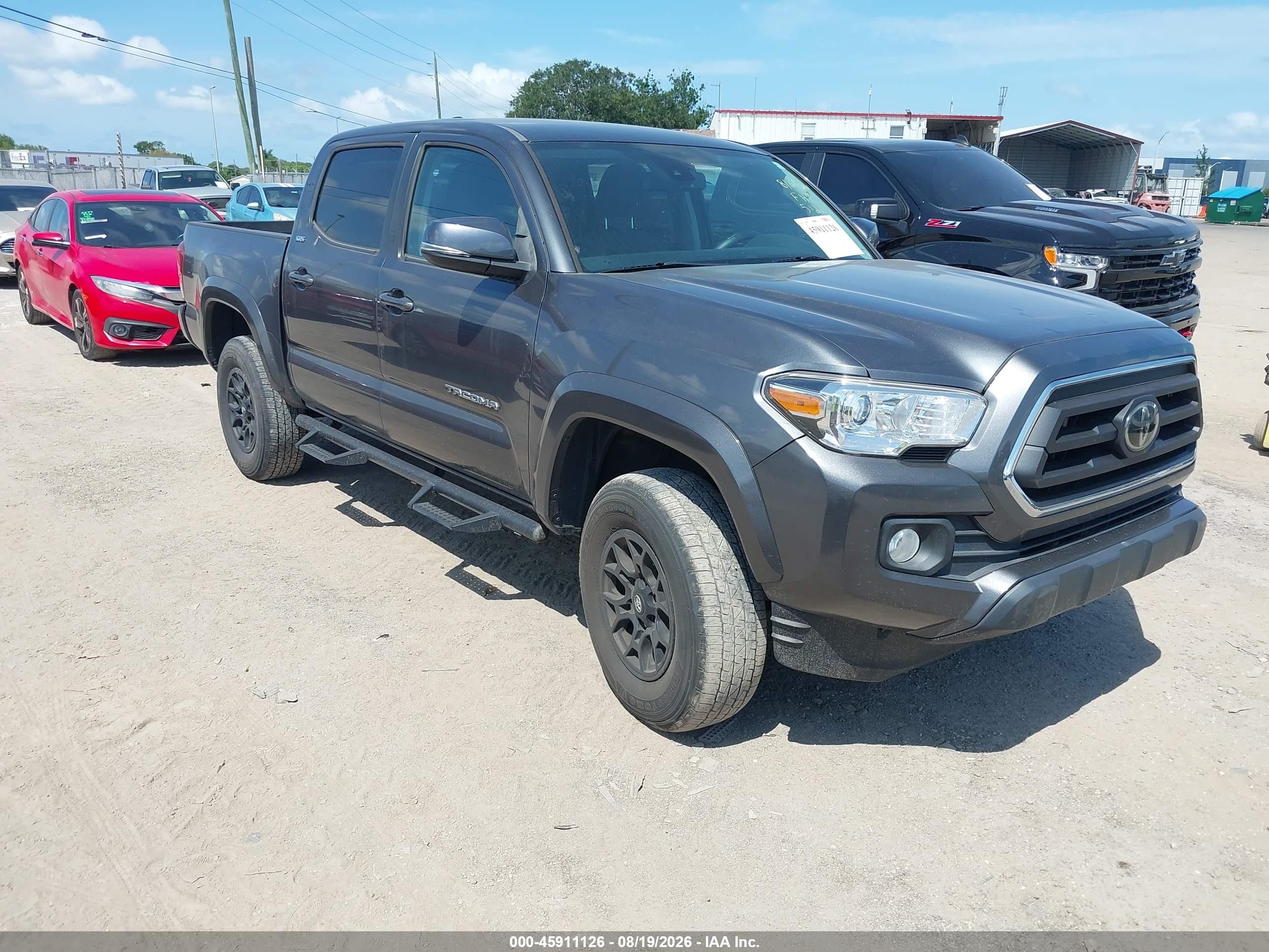 2022 Toyota Tacoma VIN 3TMAZ5CN3NM175121 — IAAI salvage auction photo