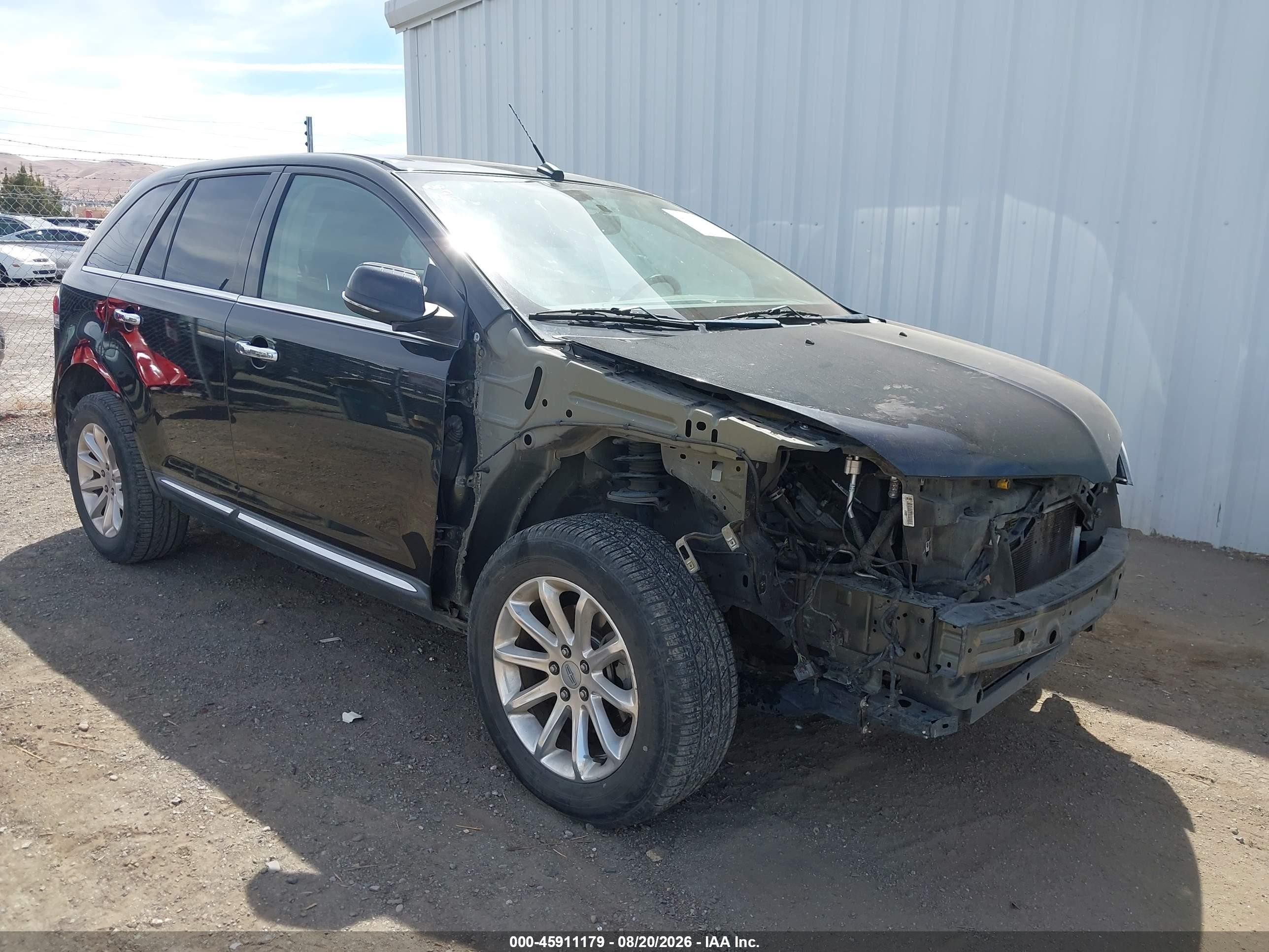 2014 Lincoln Mkx VIN 2LMDJ8JK6EBL05716 IAAI salvage auction — Front End, Salvage (California), sold $700 on 2026-09-13 (photo 1)