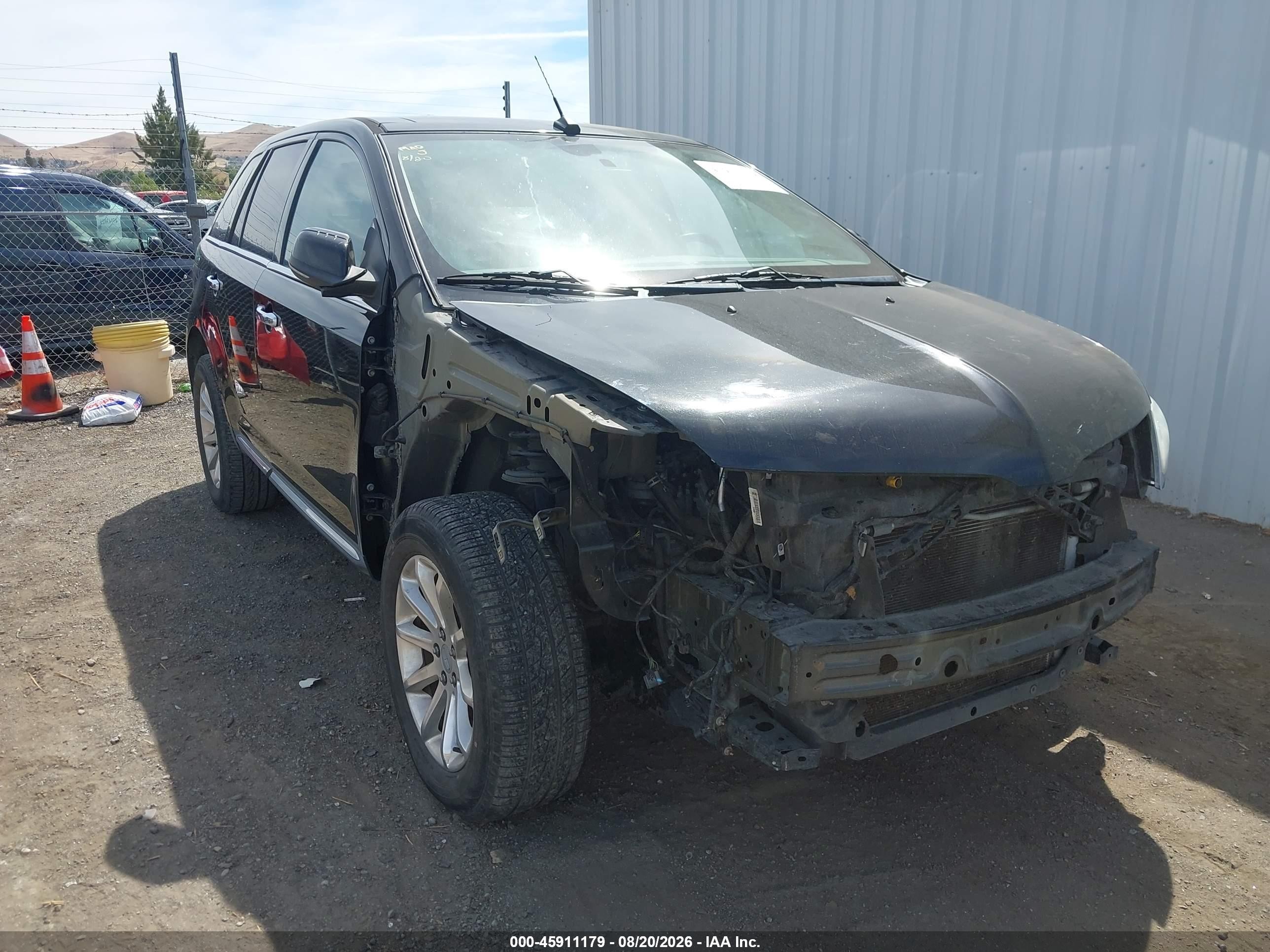 2014 Lincoln Mkx VIN 2LMDJ8JK6EBL05716 IAAI salvage auction — Front End, Salvage (California), sold $700 on 2026-09-13 (photo 6)