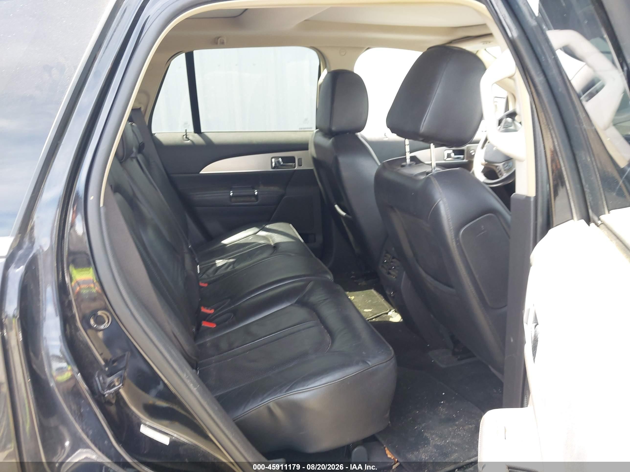 2014 Lincoln Mkx VIN 2LMDJ8JK6EBL05716 IAAI salvage auction — Front End, Salvage (California), sold $700 on 2026-09-13 (photo 8)