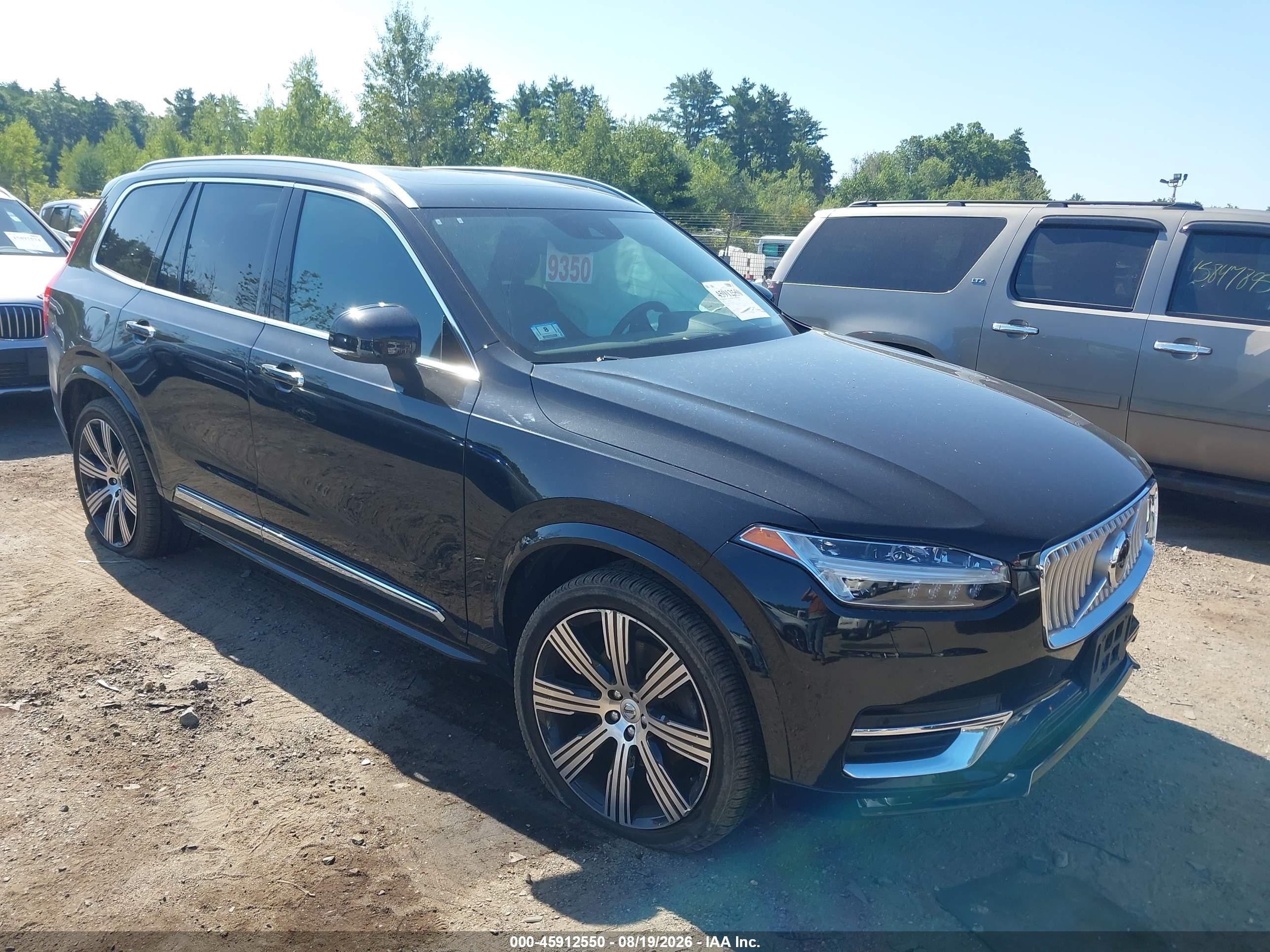 2021 Volvo XC90 VIN YV4A22PLXM1675751 — IAAI salvage auction photo