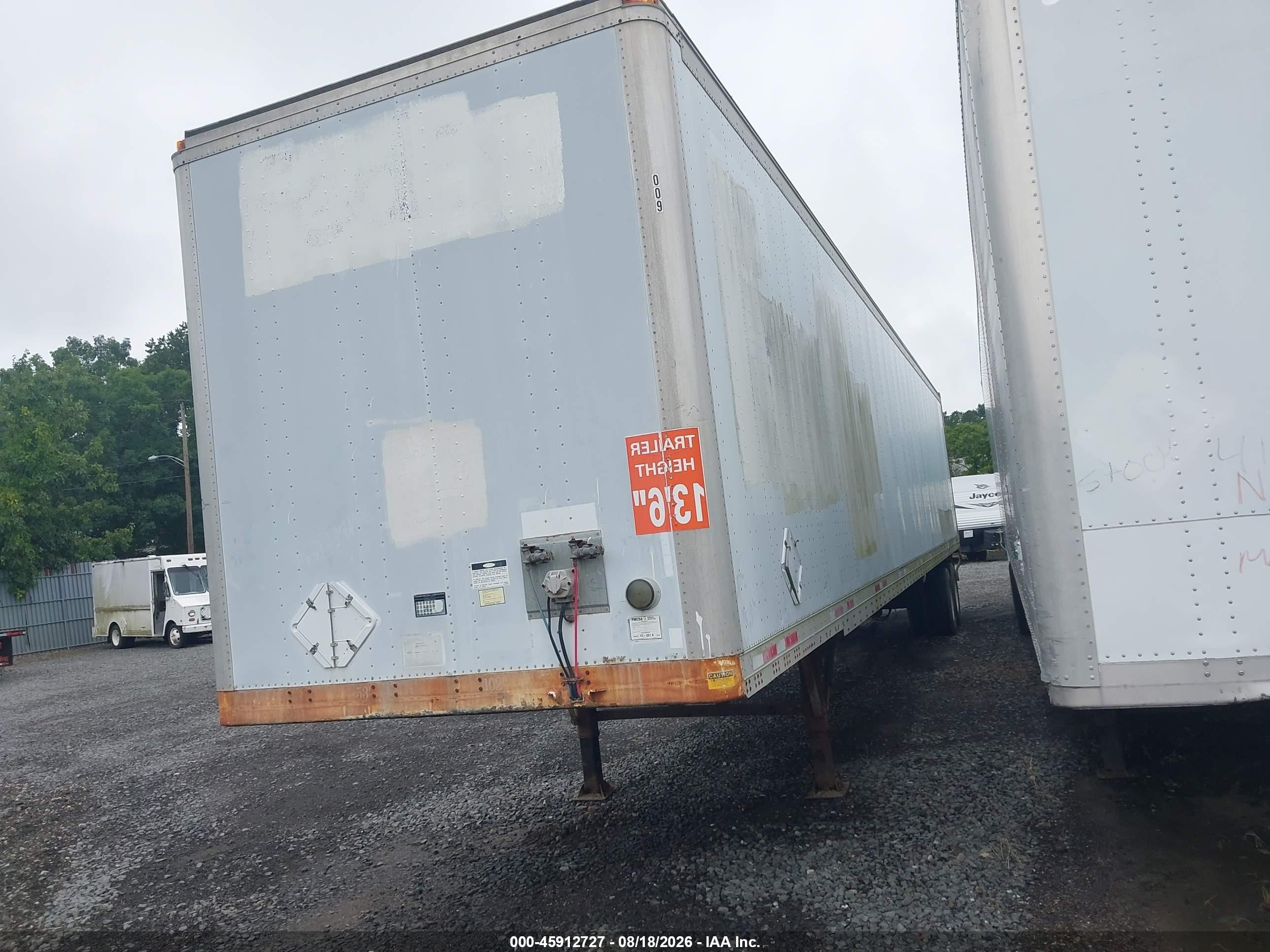 2000 Wabash National Corp Wabash National Corp VIN 1JJV532W4YF623843 IAAI salvage auction — Side, Clear (New Jersey), sold $75 on 2026-09-09 (photo 2)