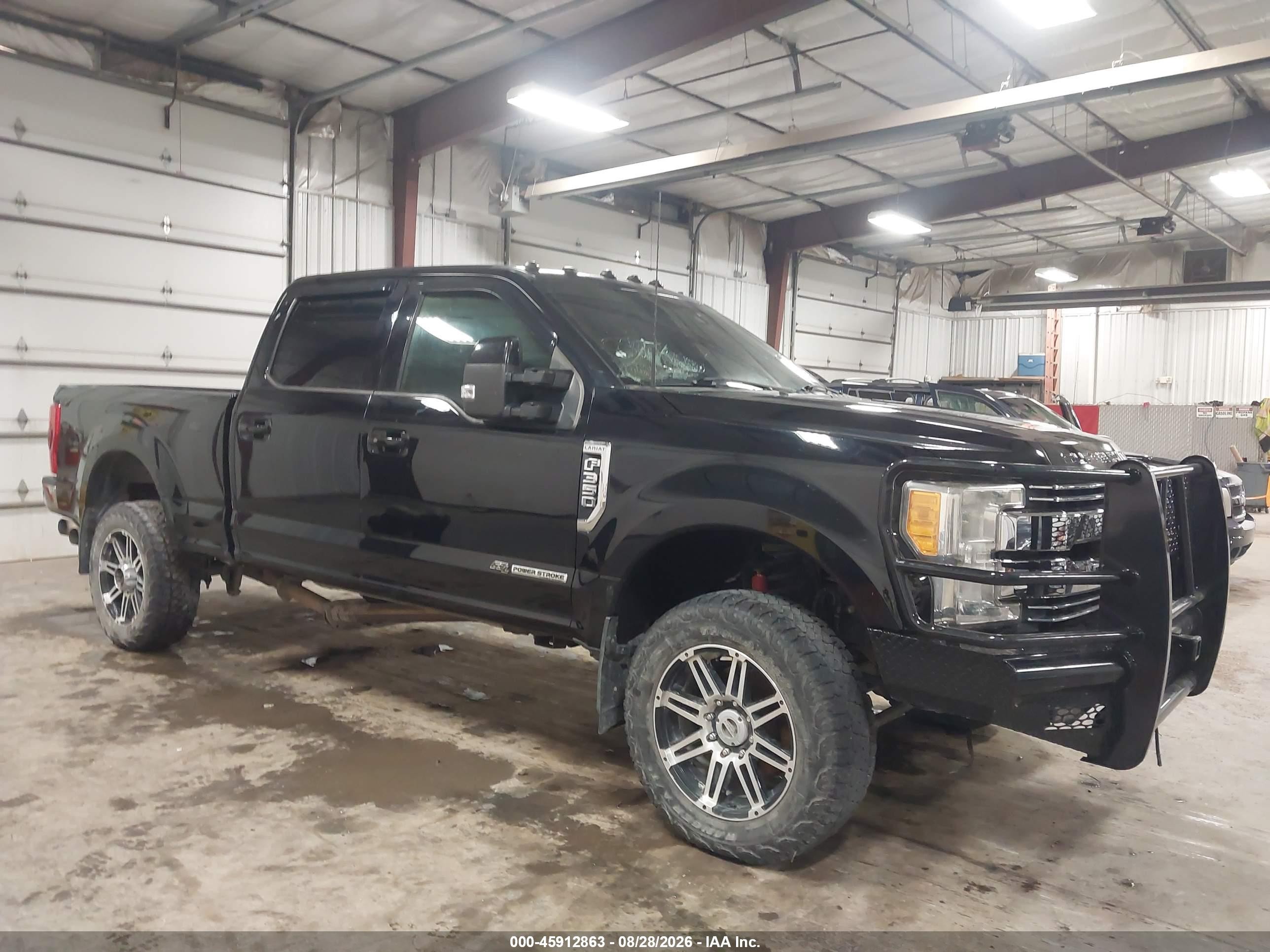 2017 Ford F350 VIN 1FT8W3BT1HEC50064 IAAI salvage auction — Burn Interior, Salvage (Iowa), sold $12,000 on 2026-10-05 (photo 1)