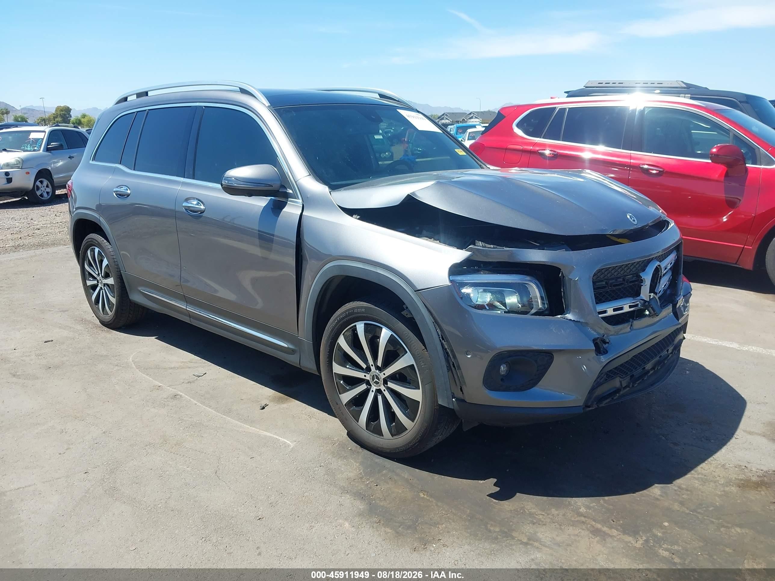 2023 Mercedes-Benz GLB-Class VIN W1N4M4GB1PW265577 — IAAI salvage auction photo