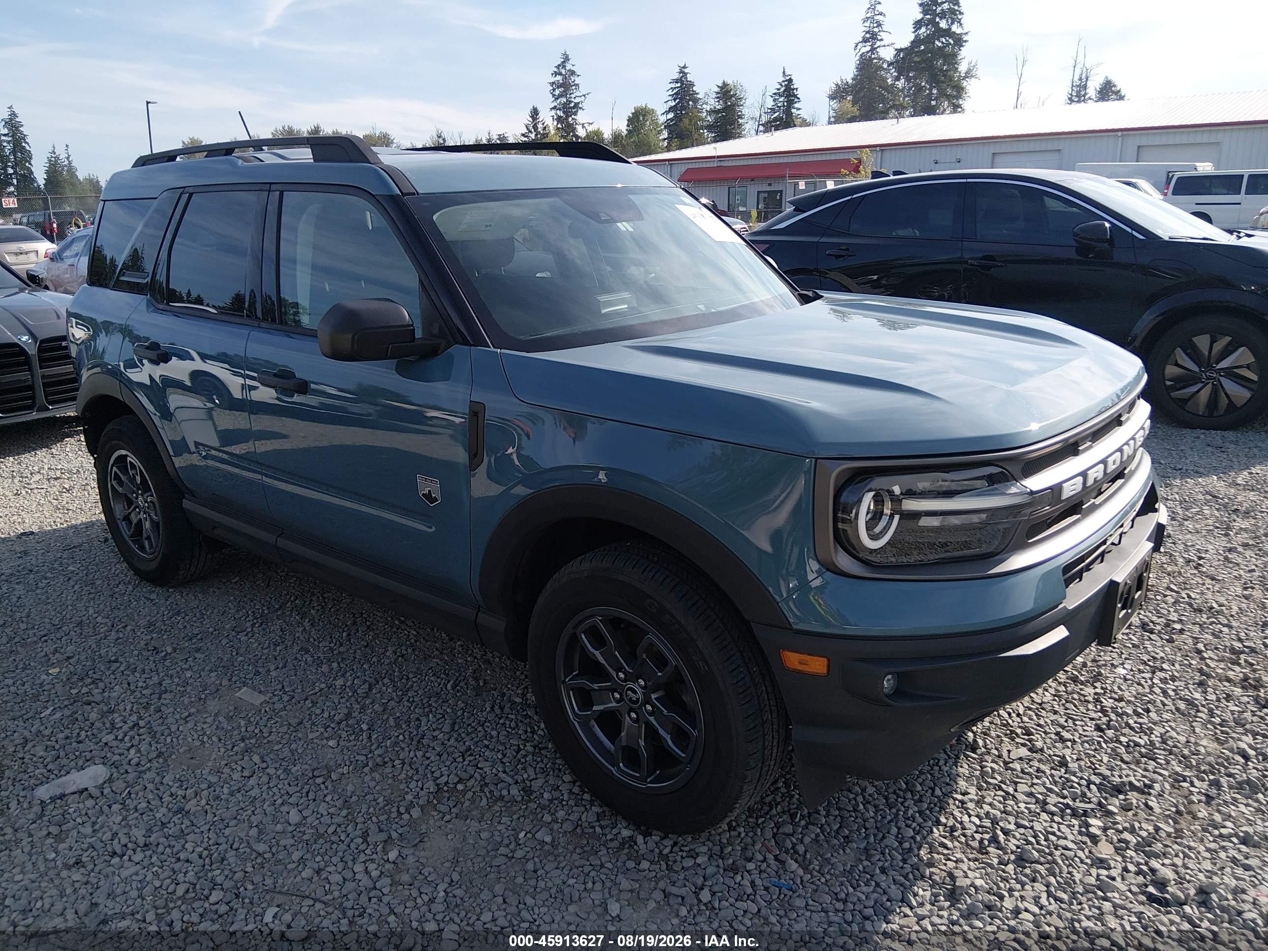 2022 Ford Bronco Sport VIN 3FMCR9B64NRD77829 — IAAI salvage auction photo