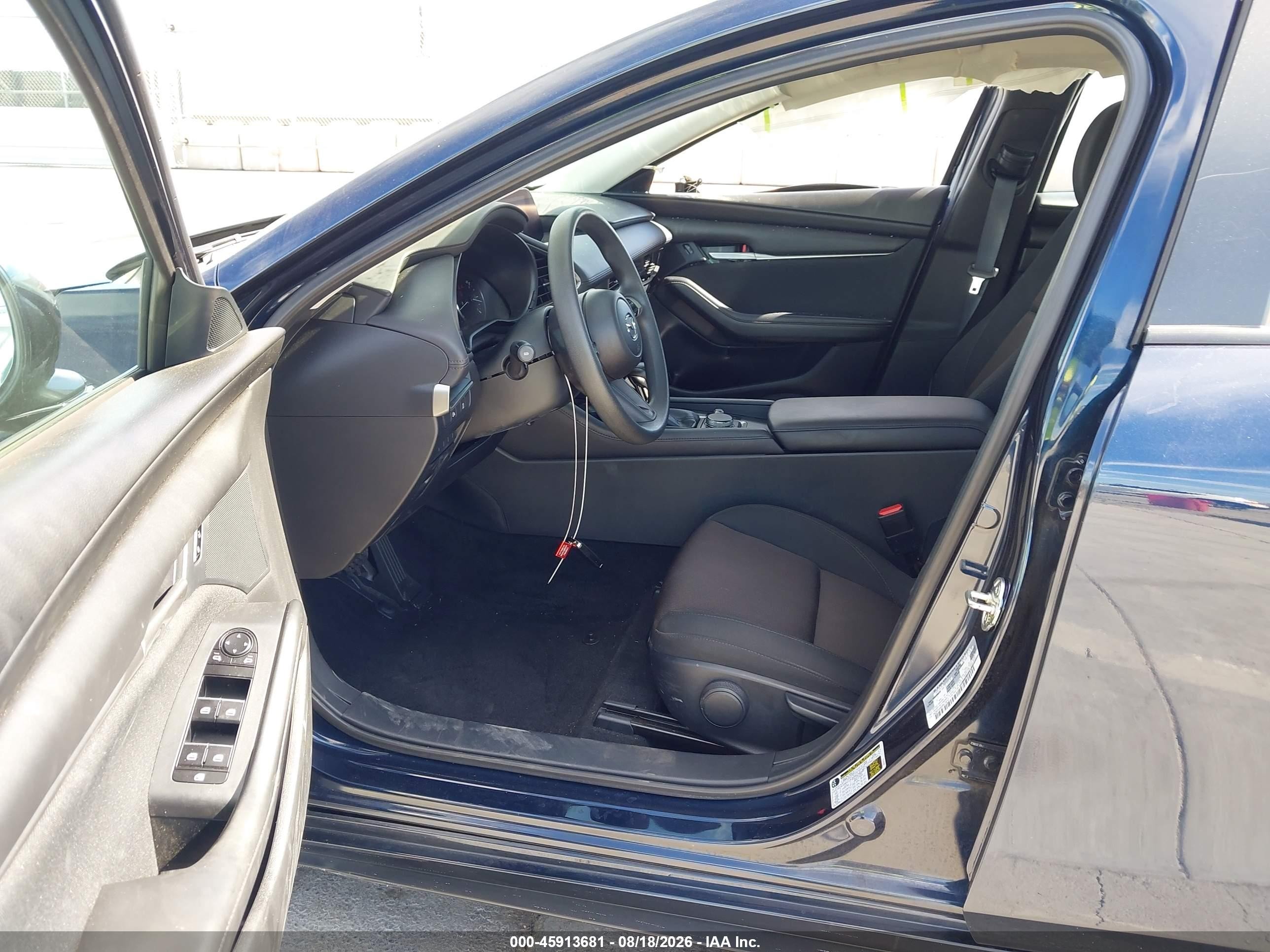 2025 Mazda 3 VIN 3MZBPAAM5SM473210 IAAI salvage auction — Side, Salvage (California), sold $3,150 on 2026-09-19 (photo 5)
