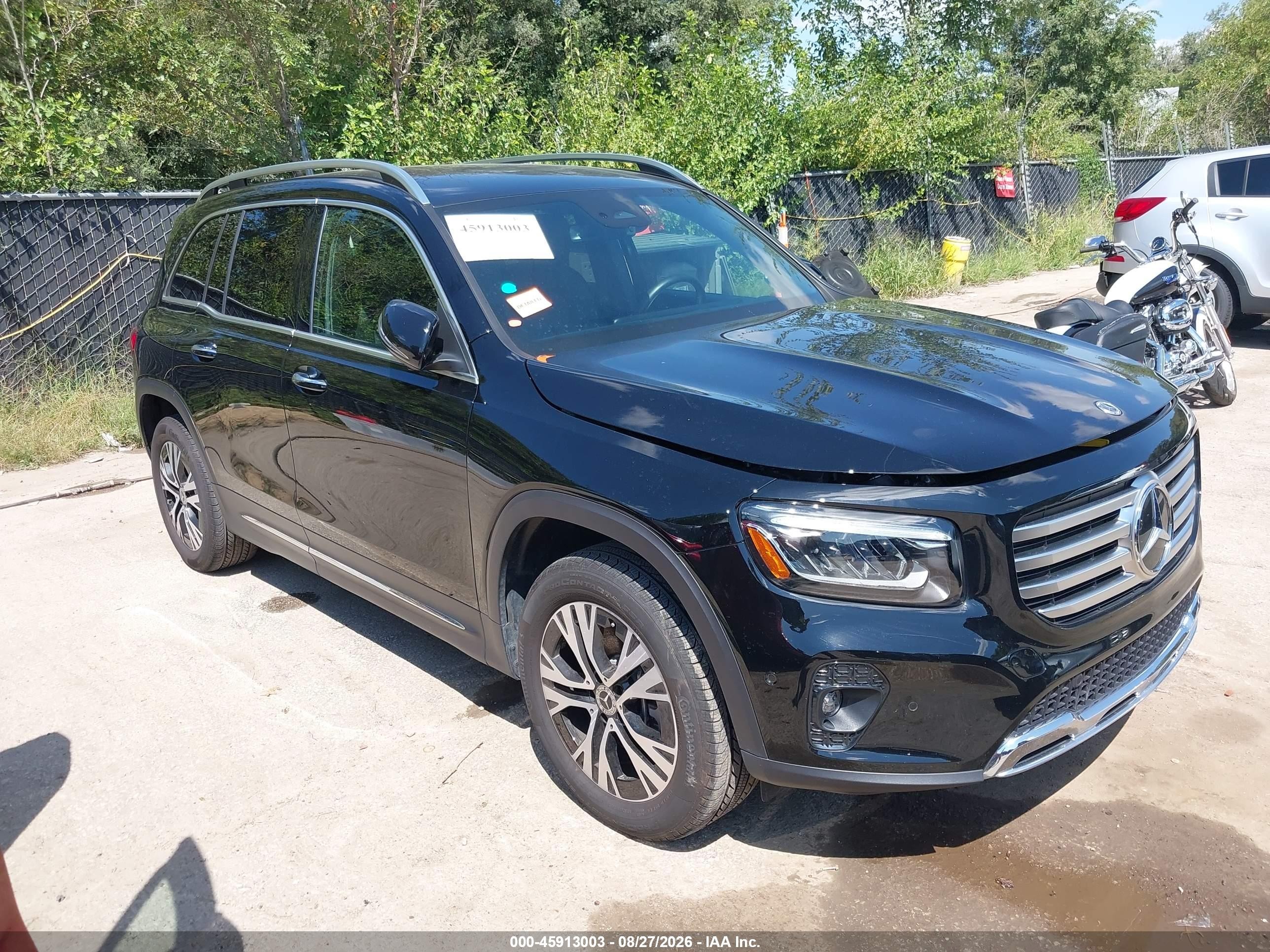 2025 Mercedes-Benz GLB-Class VIN W1N4M4HB0SW394935 — IAAI salvage auction photo