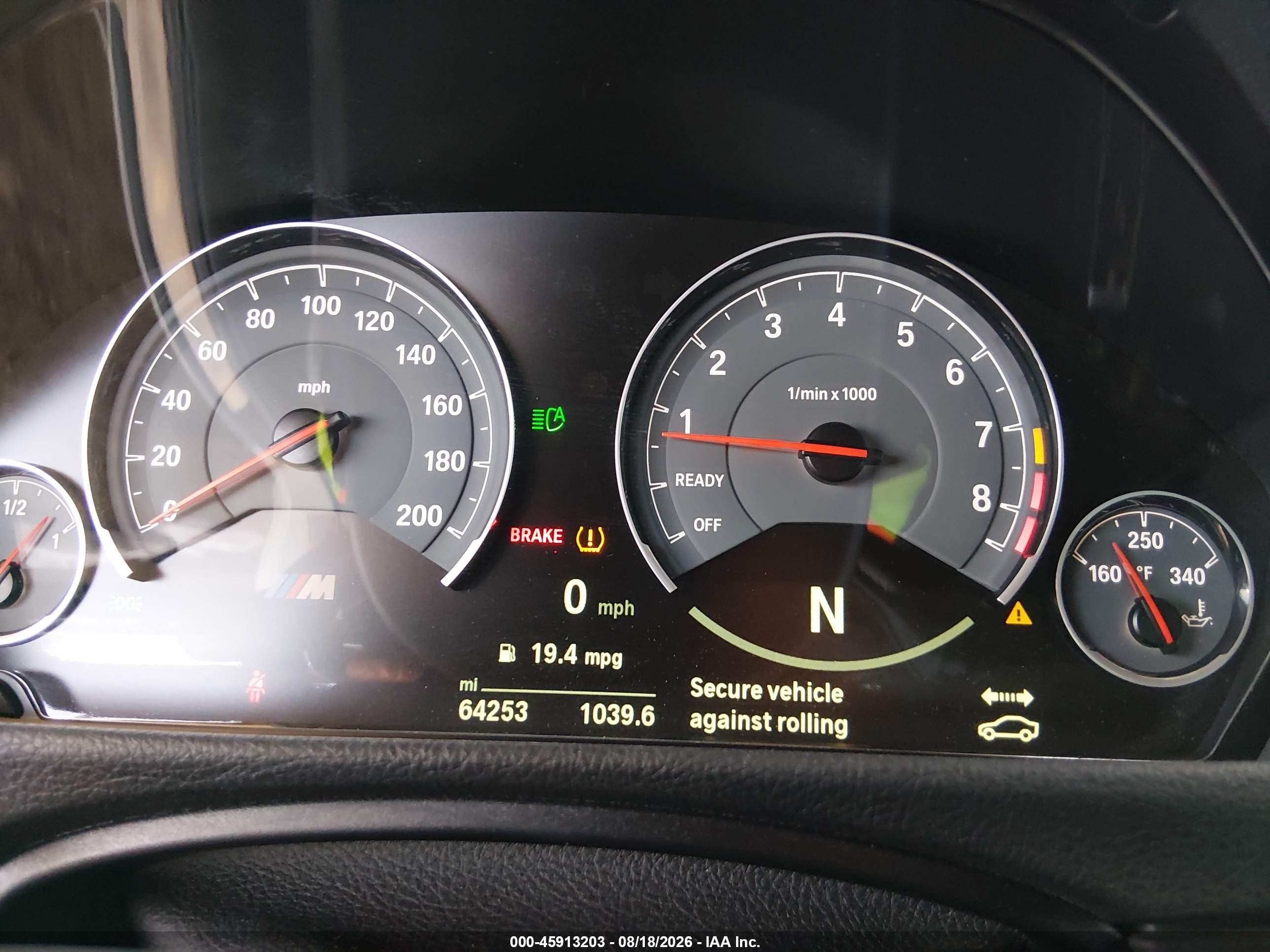 2019 BMW M4 VIN WBS4Y9C56KAG67640 IAAI salvage auction — Side, Salvage (Arizona), sold $23,100 on 2026-09-14 (photo 7)