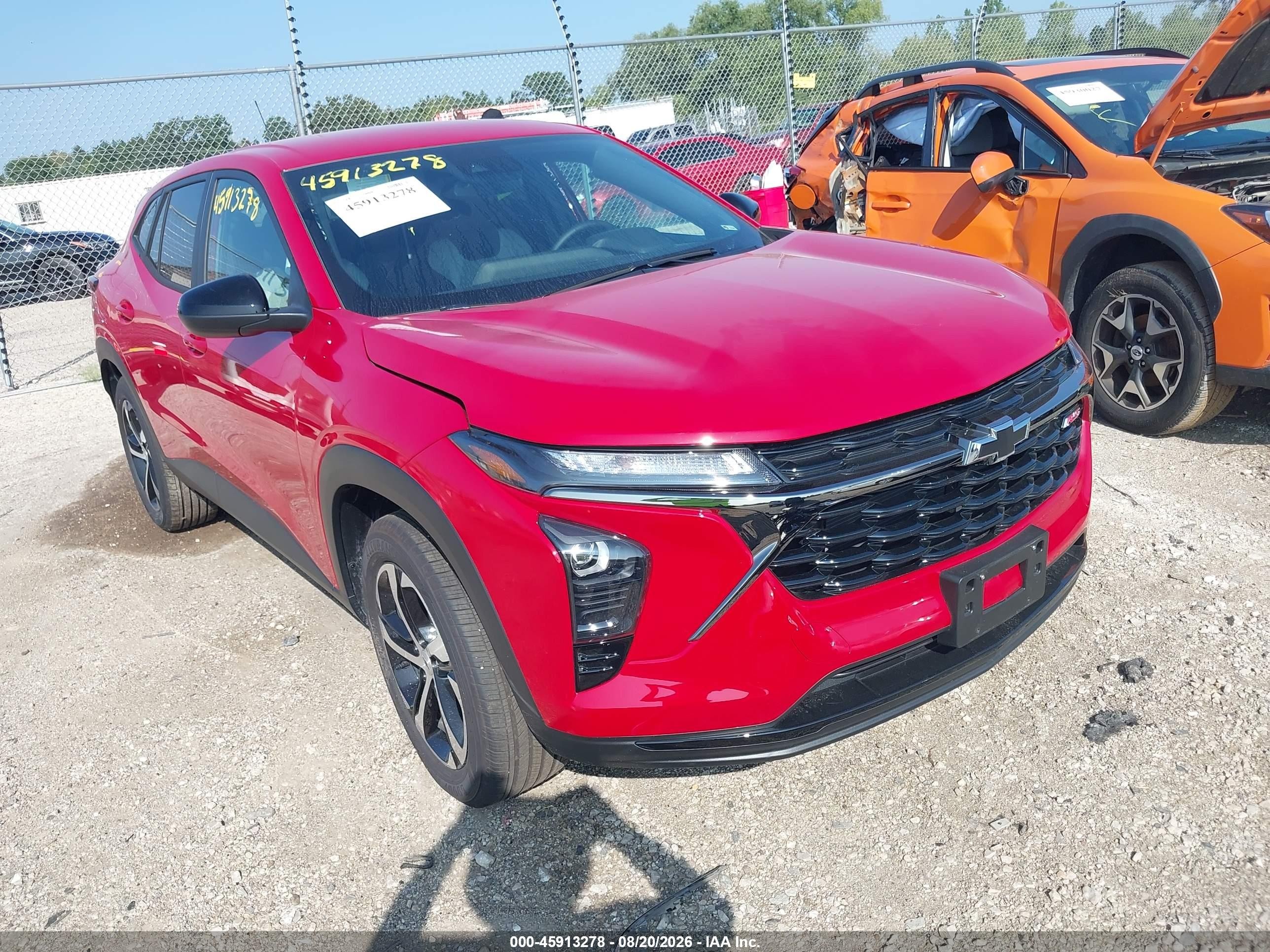 2026 Chevrolet Trax VIN KL77LGEP0TC197918 — IAAI salvage auction photo