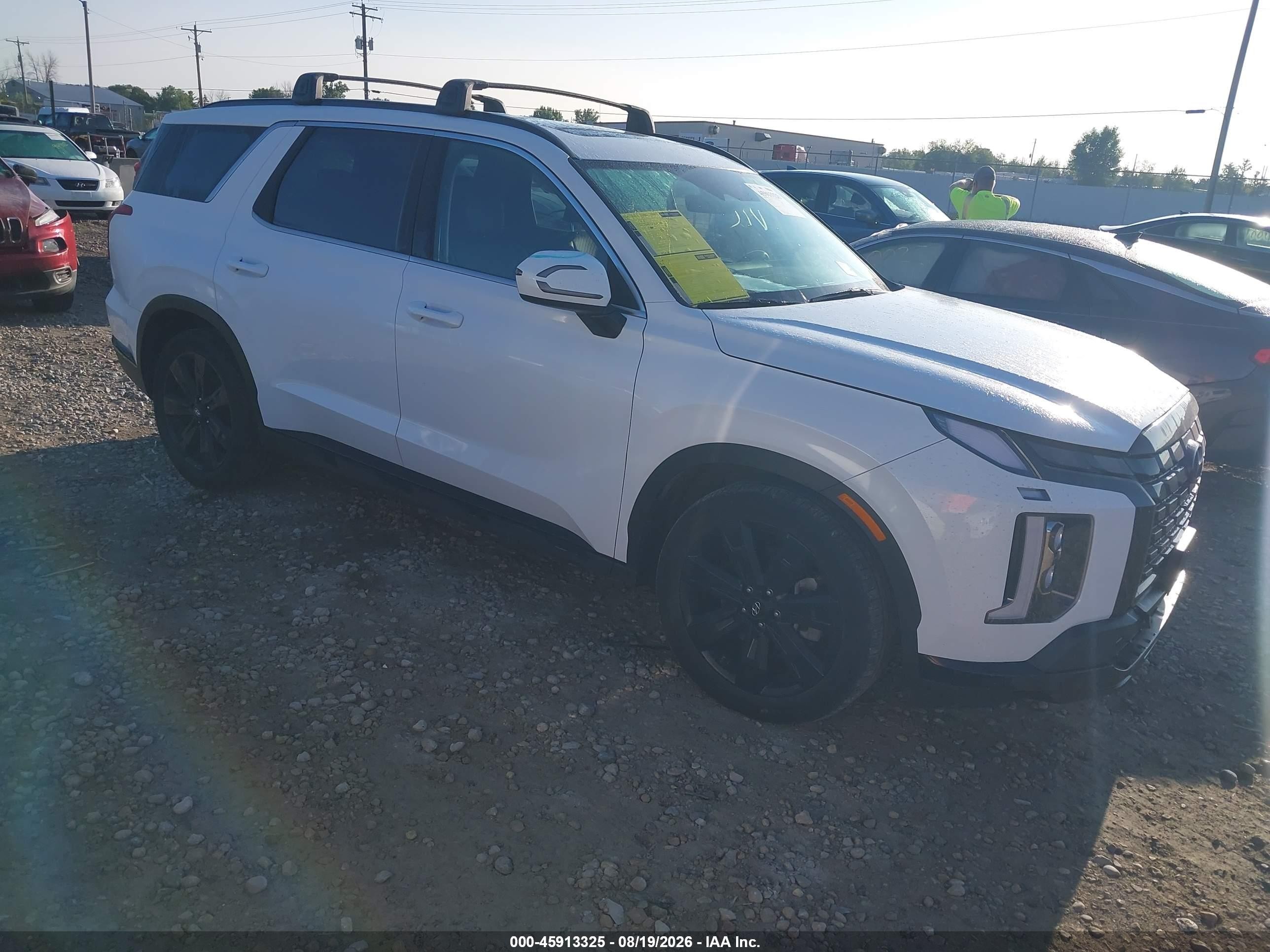2024 Hyundai Palisade VIN KM8R3DGE3RU671302 — IAAI salvage auction photo
