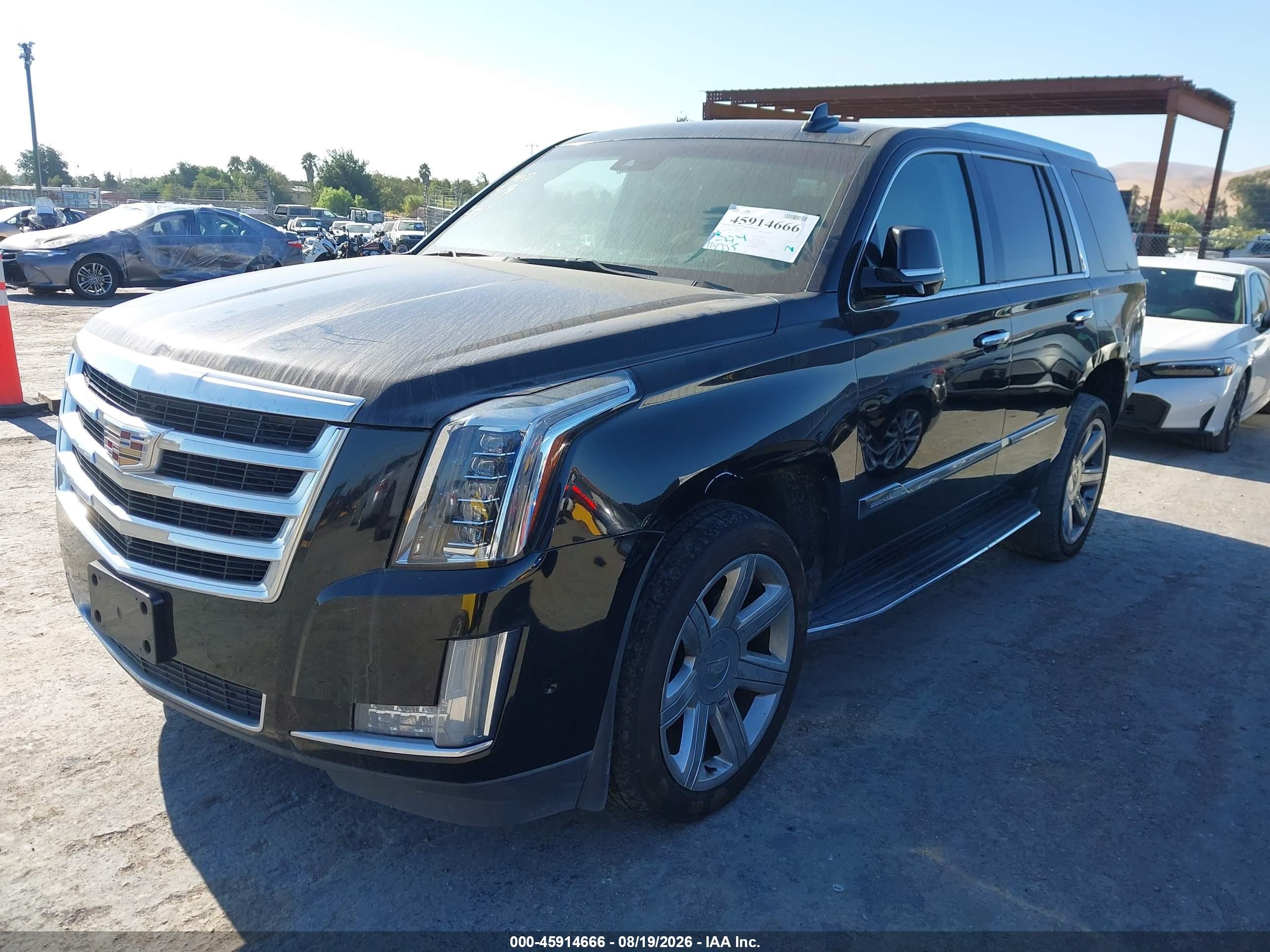 2017 Cadillac Escalade VIN 1GYS4BKJ1HR278695 IAAI salvage auction — Theft, Salvage (California), sold $10,100 on 2026-09-12 (photo 2)