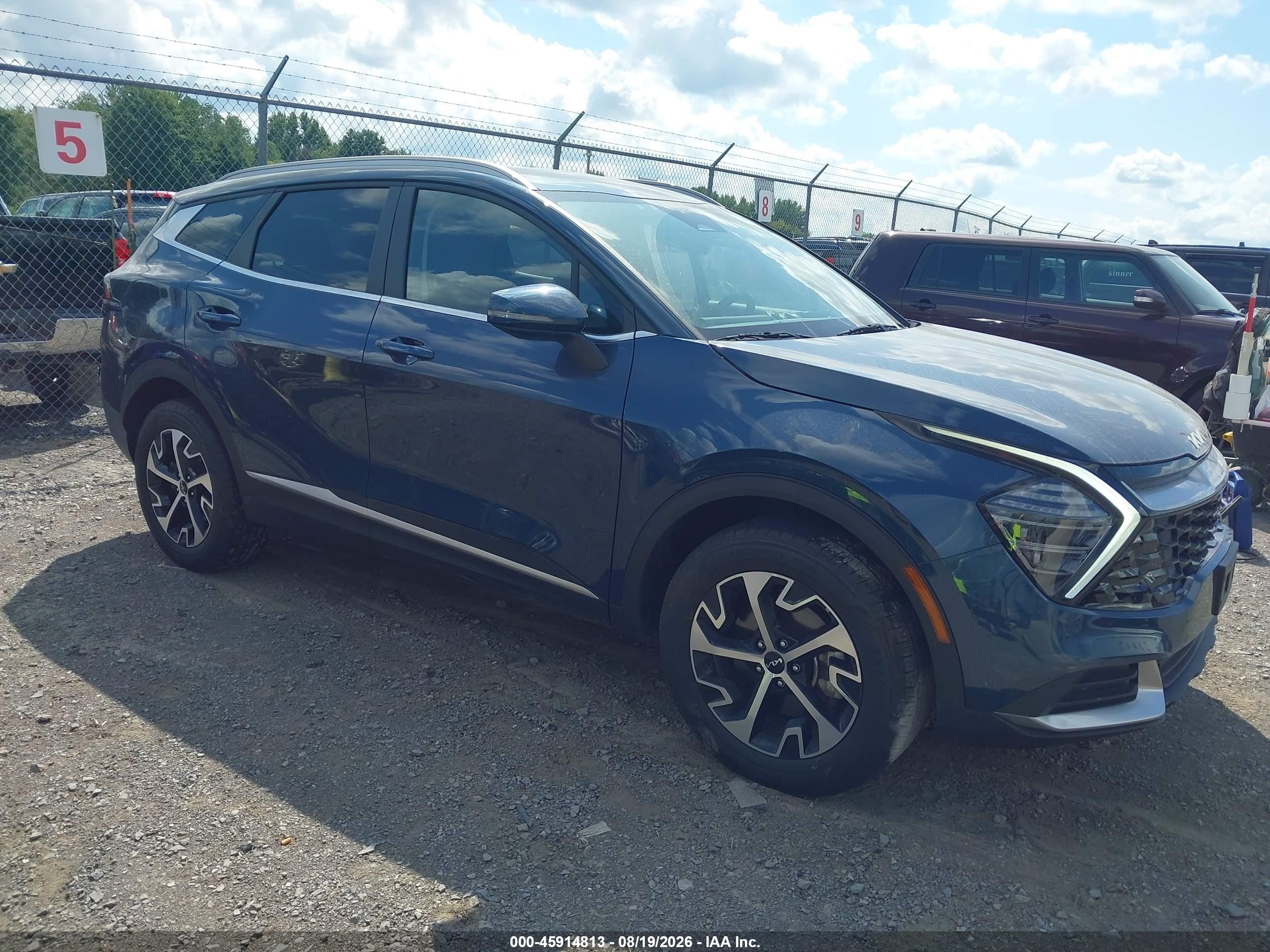 2025 Kia Sportage Hybrid VIN KNDPVCDG1S7259289 — IAAI salvage auction photo