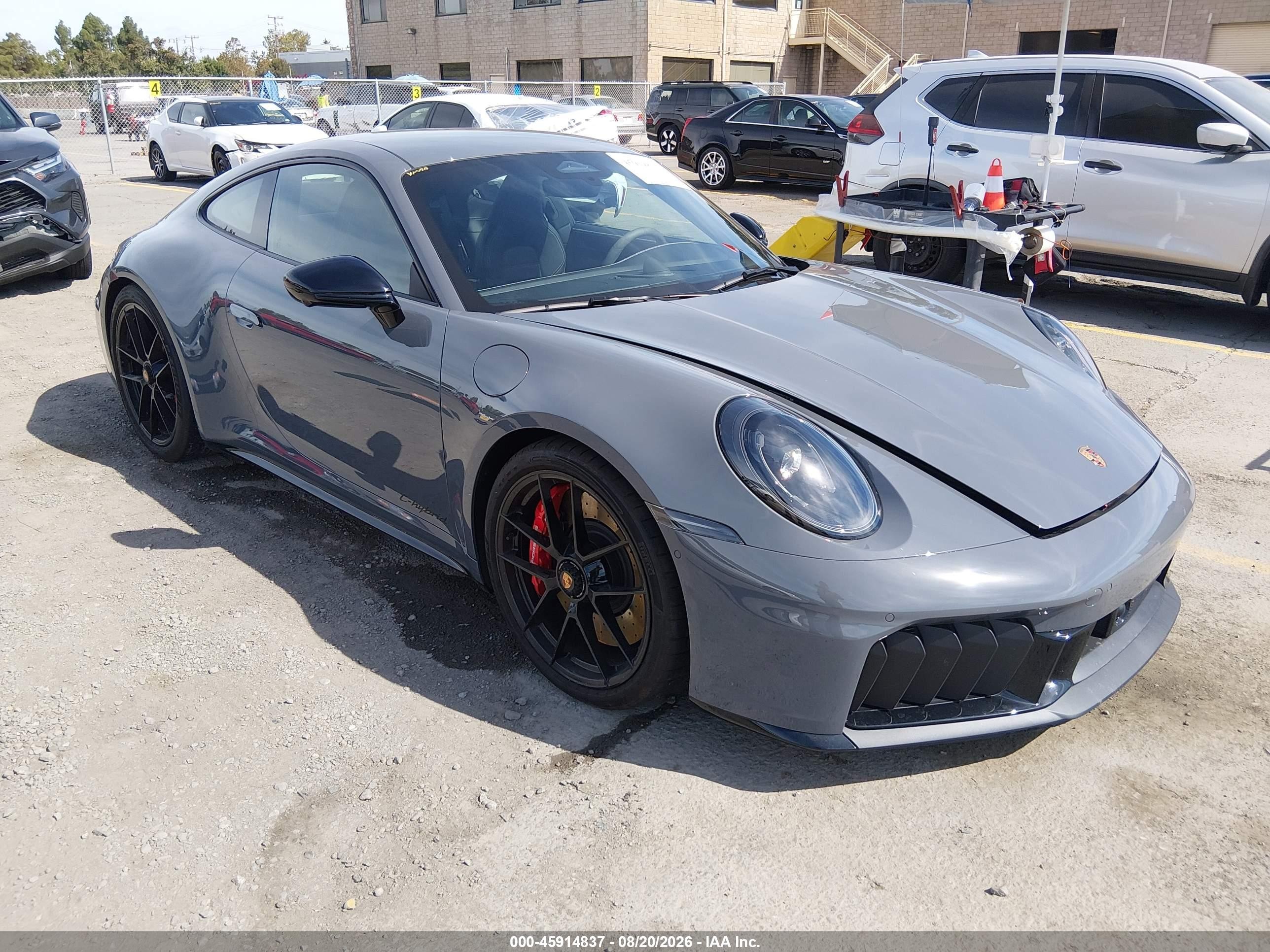 2026 Porsche 911 VIN WP0AB2A94TS227451 — IAAI salvage auction photo