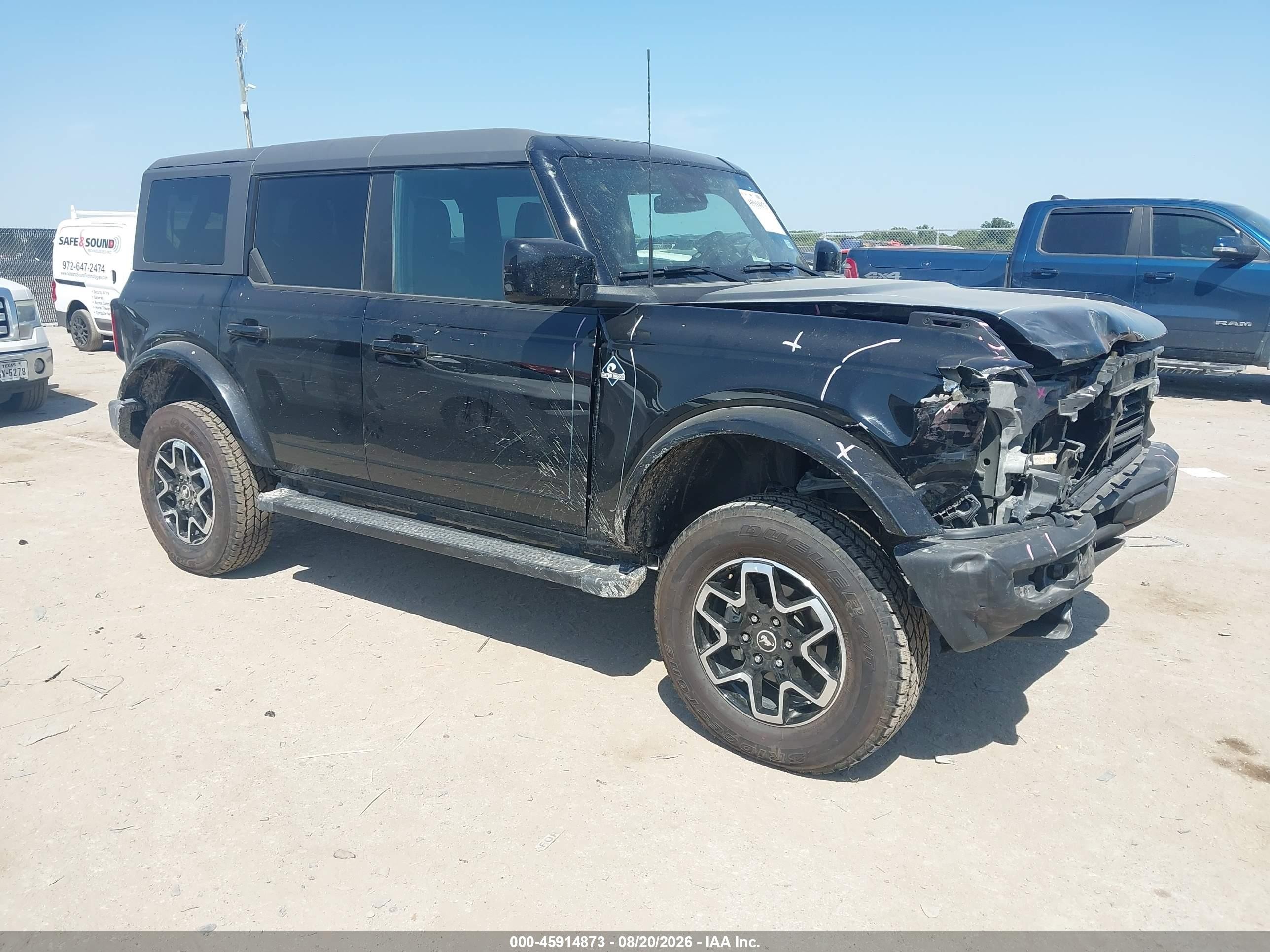 2024 Ford Bronco VIN 1FMEE8BP0RLA69083 — IAAI salvage auction photo