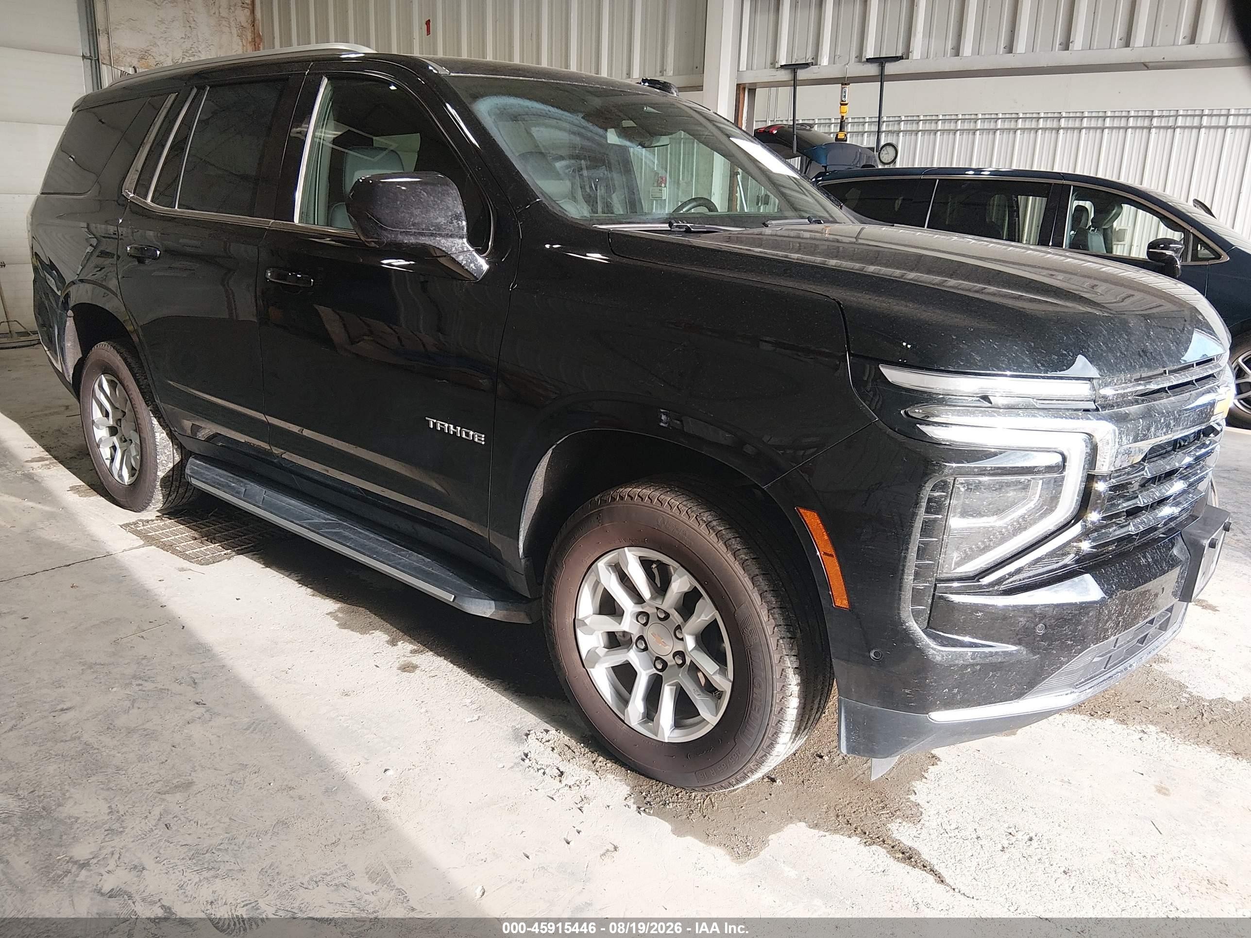 2025 Chevrolet Tahoe VIN 1GNS6NRD3SR277208 — IAAI salvage auction photo