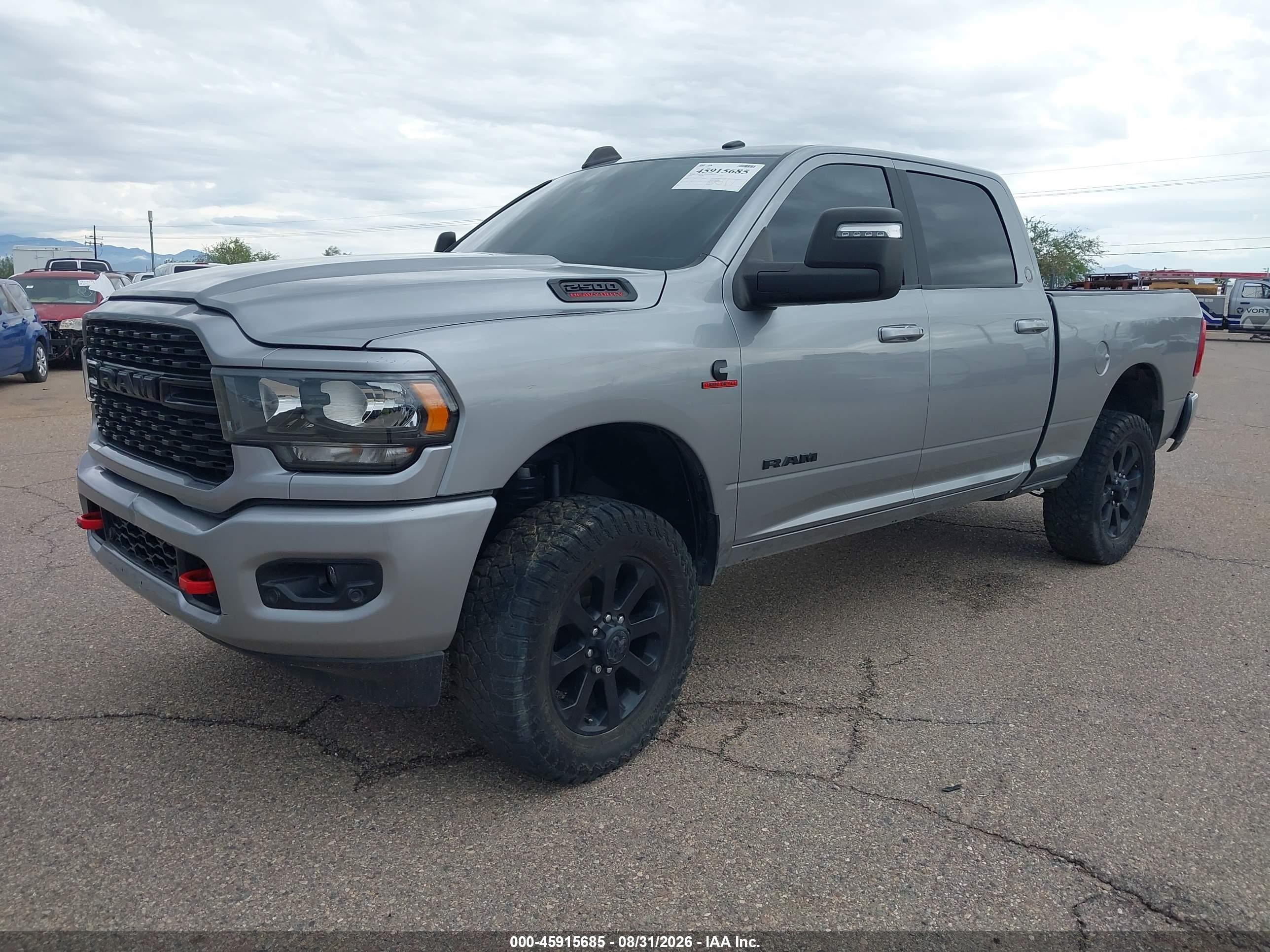 2024 Ram 2500 VIN 3C6UR5DL8RG212900 IAAI salvage auction — Theft, Salvage (Arizona), sold $25,250 on 2026-09-24 (photo 2)