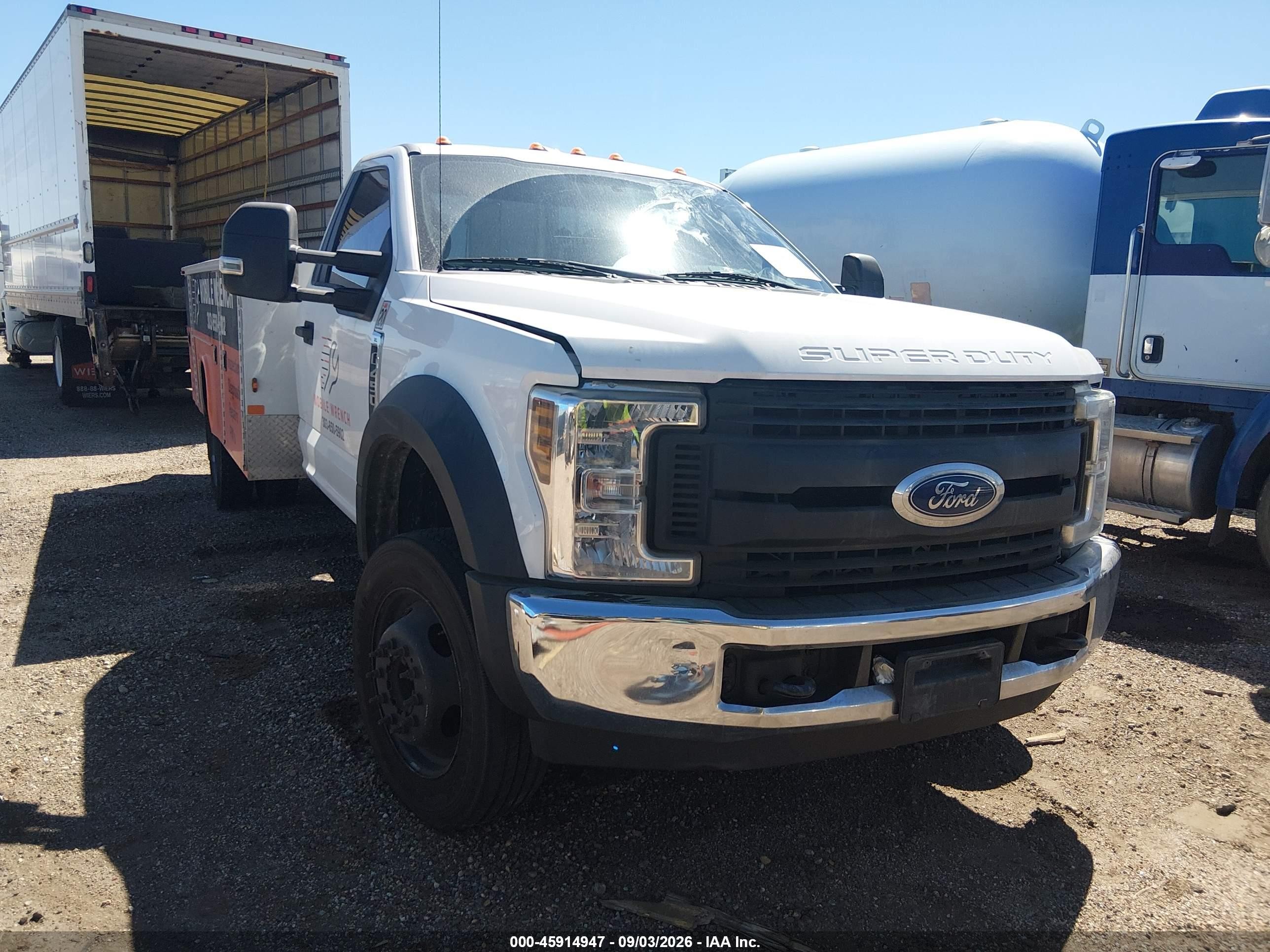 2019 Ford F-450 VIN 1FDUF4GY6KDA25091 — IAAI salvage auction photo