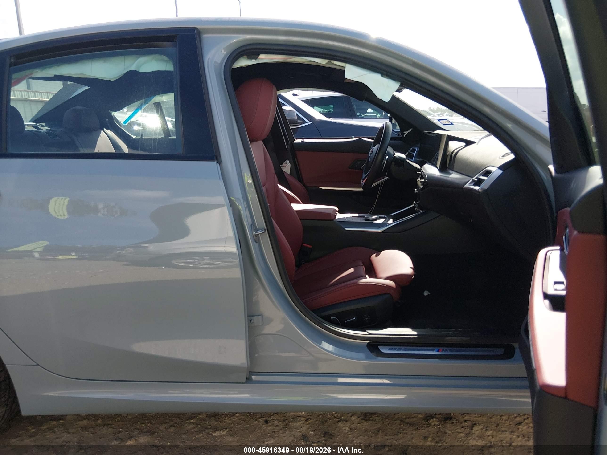 2026 BMW 3 Series VIN 3MW89CW04T8G10296 IAAI salvage auction — Side, Clear (Texas), sold $23,000 on 2026-09-12 (photo 5)