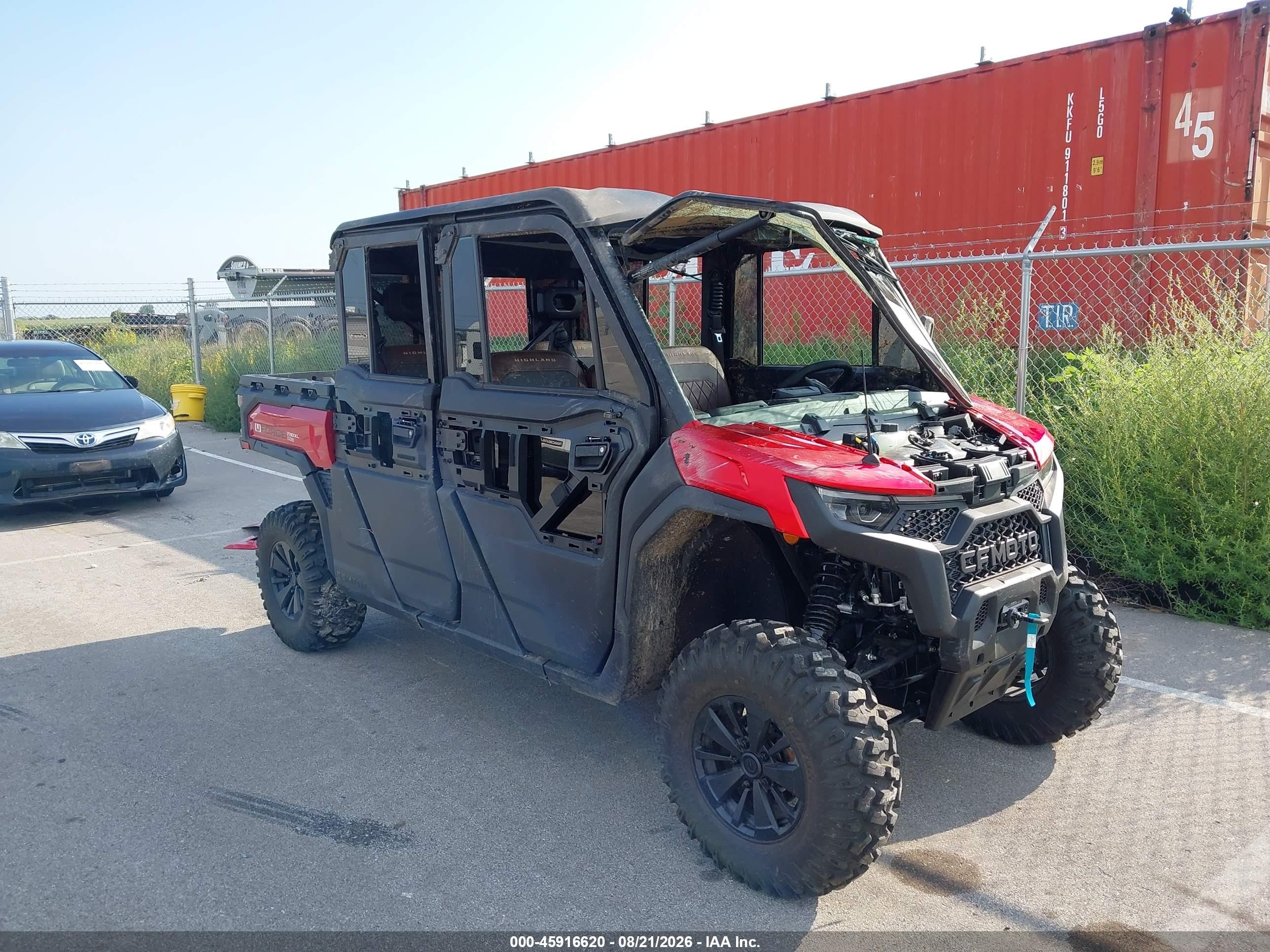 2026 Cf Moto Uforce VIN LCELE1ZJ2T6016217 — IAAI salvage auction photo