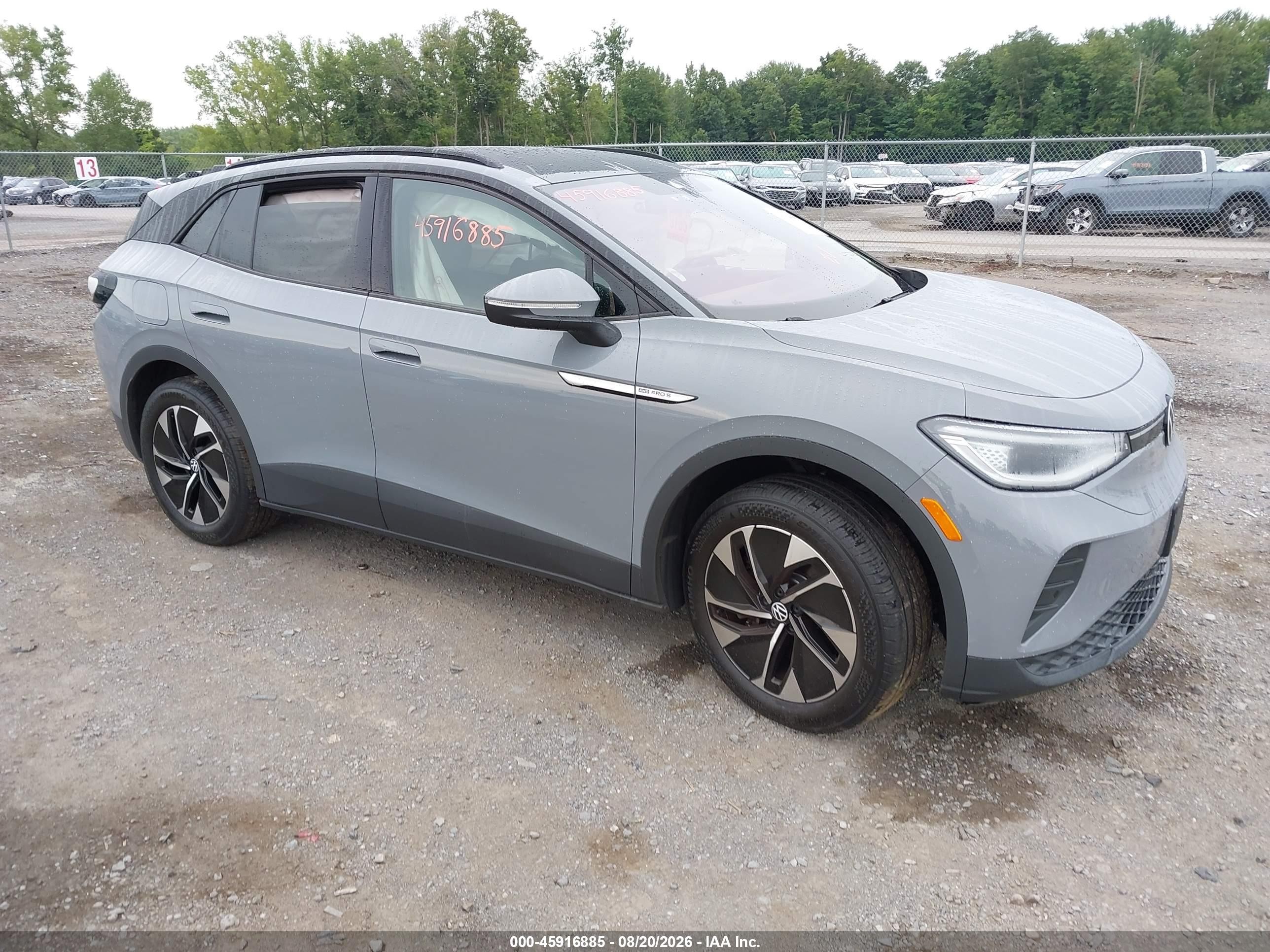 2021 Volkswagen ID.4 VIN WVGGNPE21MP062292 — IAAI salvage auction photo