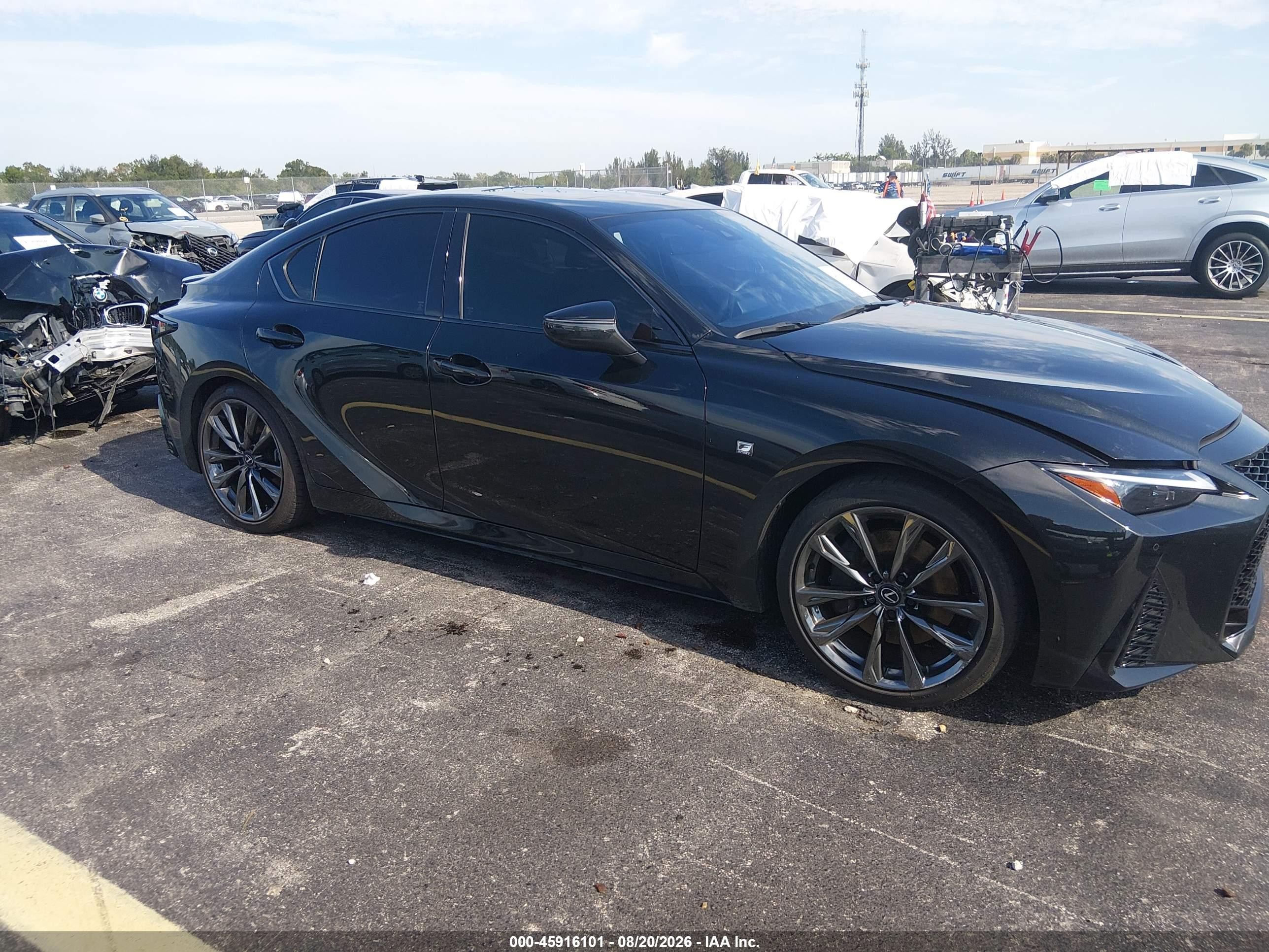 2025 Lexus IS 350 VIN JTHGZ1B24S5088807 — IAAI salvage auction photo