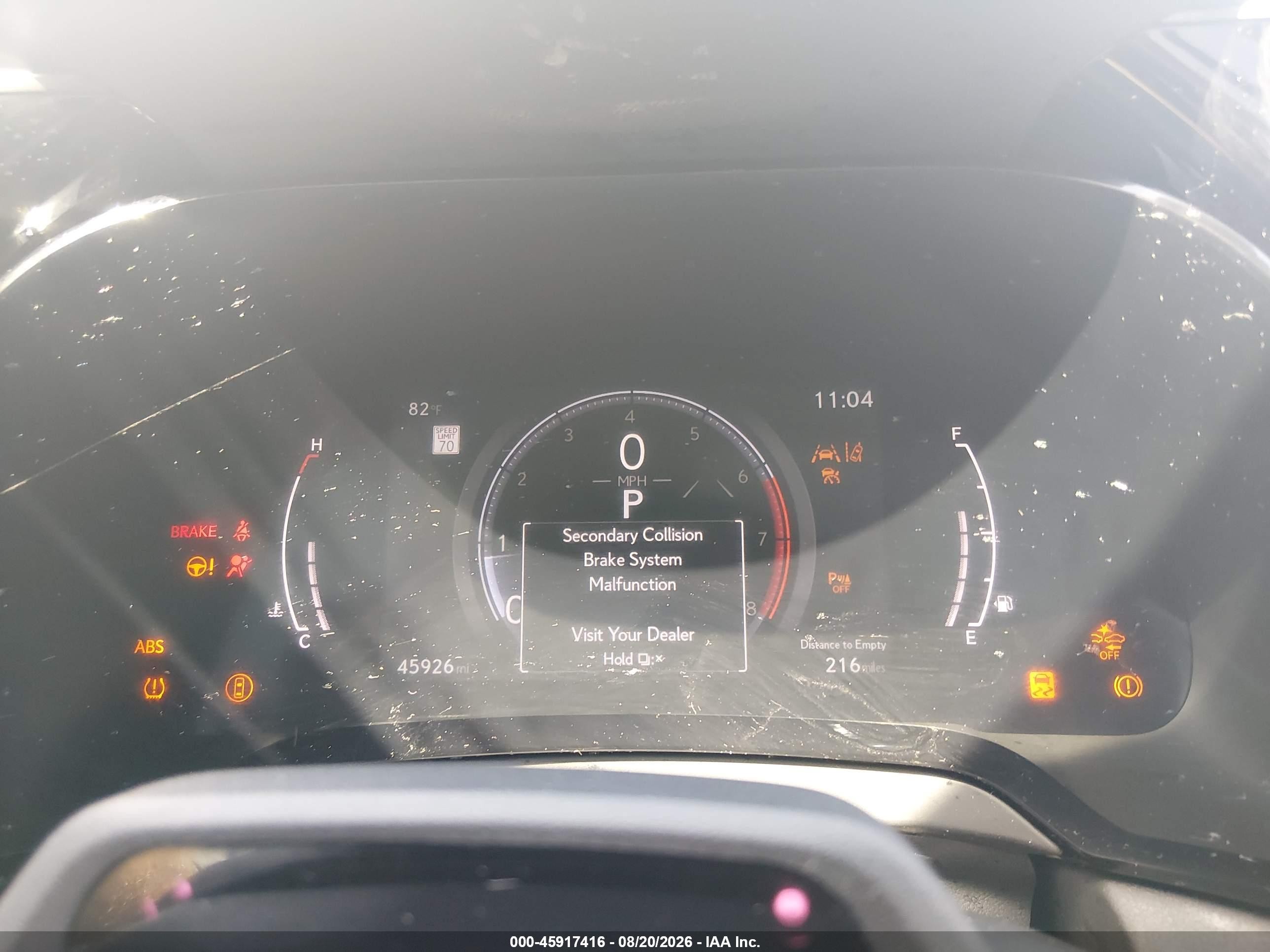 2023 Lexus Rx VIN 2T2BAMBA3PC006034 IAAI salvage auction — Front End, Salvage (Tennessee), sold $23,100 on 2026-09-23 (photo 7)