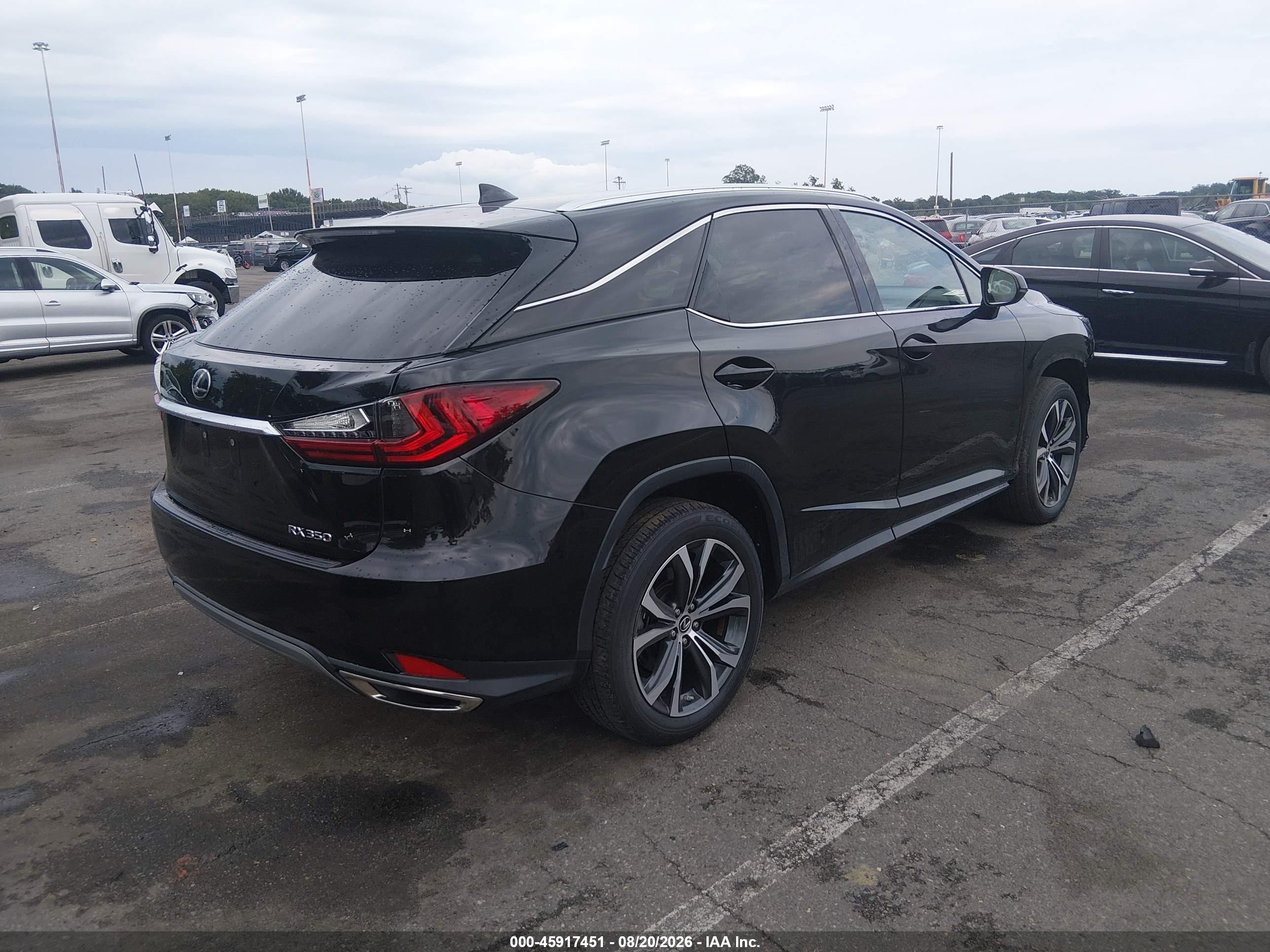 2020 Lexus RX 350 VIN 2T2HZMDA5LC253579 IAAI salvage auction — Front End, Salvage (New Jersey), sold $14,200 on 2026-09-10 (photo 4)