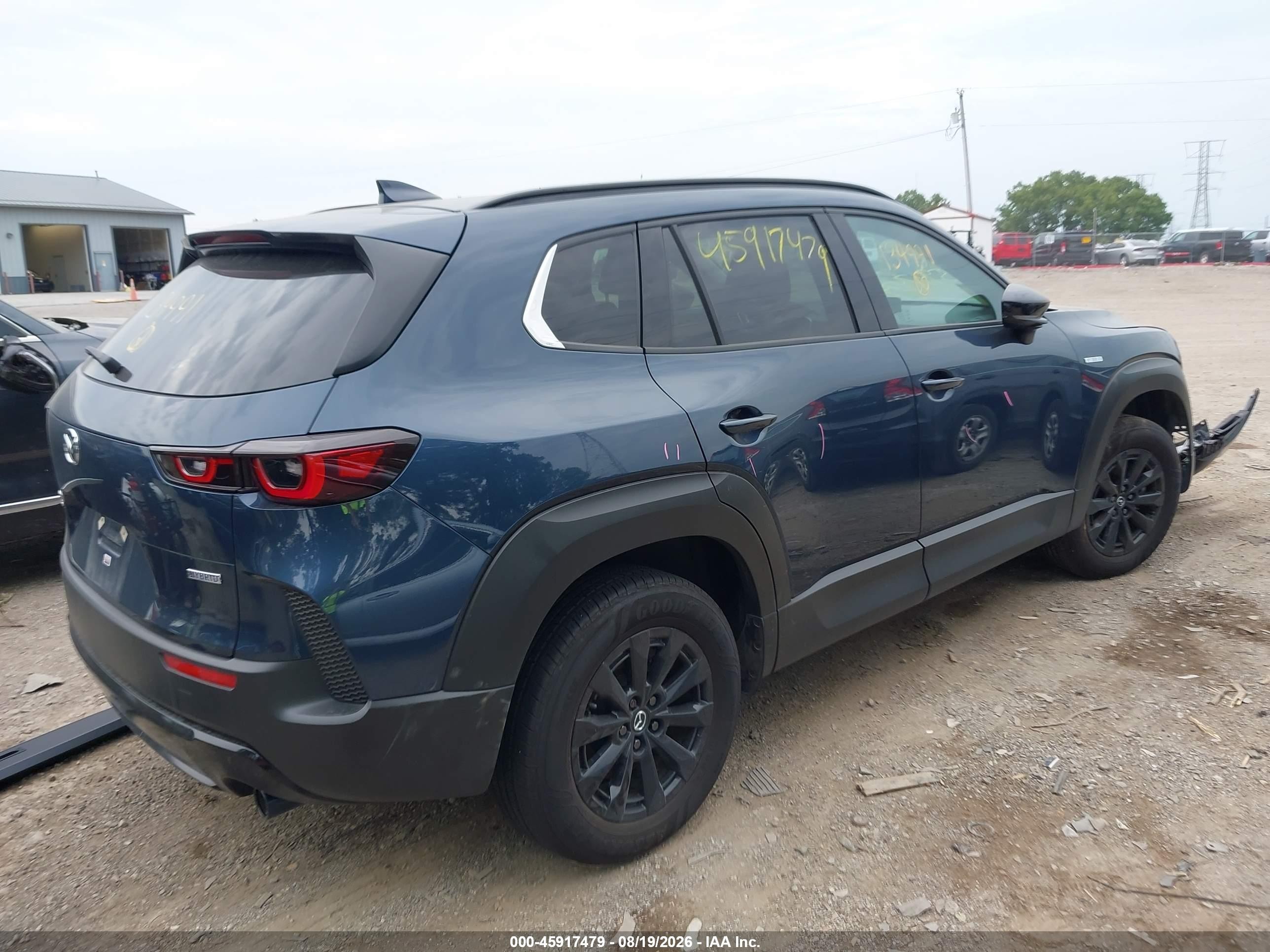 2025 Mazda Cx-50 VIN 7MMVAADW2SN134991 IAAI salvage auction — Front End, Salvage (Indiana), sold $13,600 on 2026-10-02 (photo 4)
