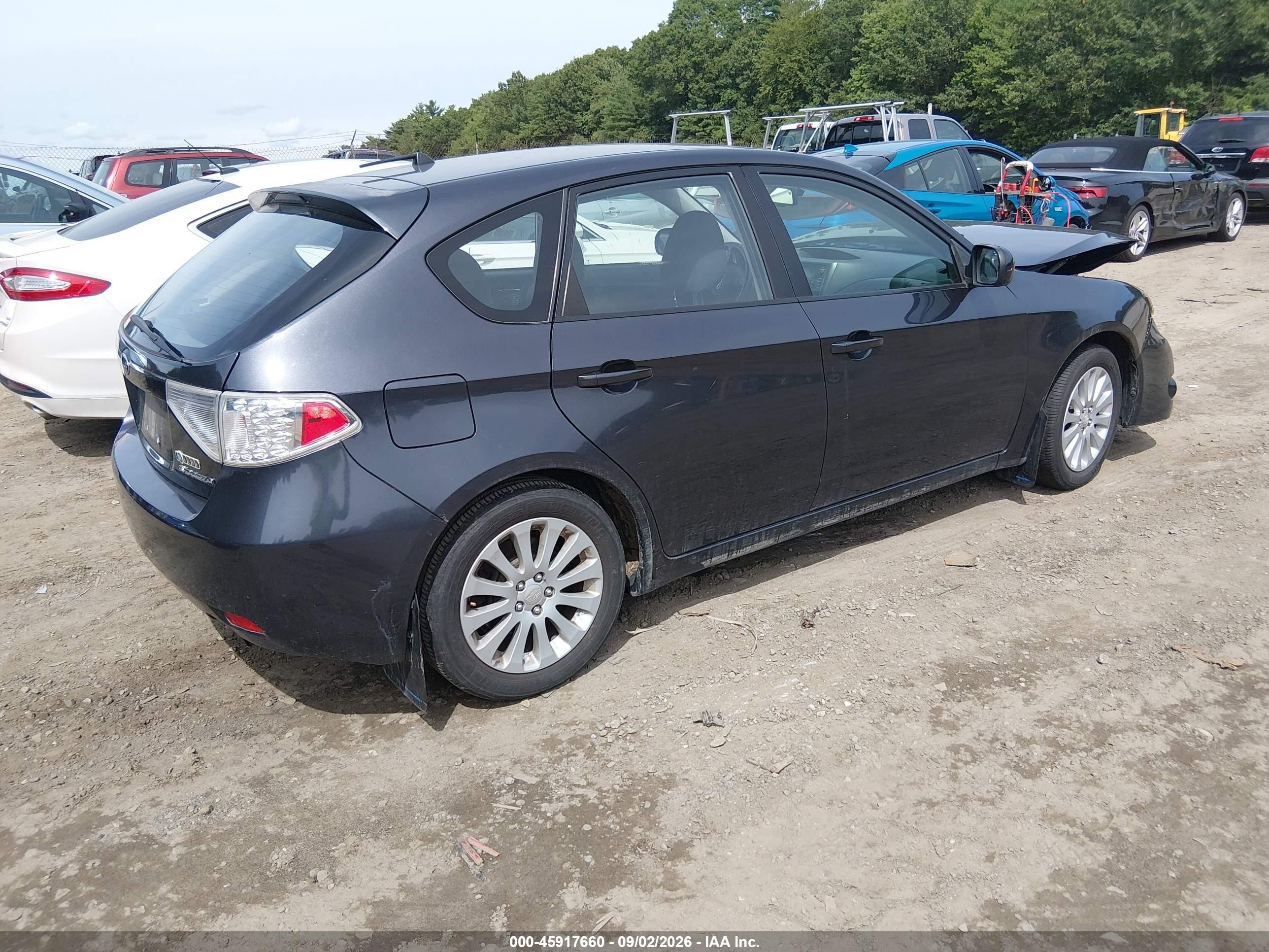 2011 Subaru Impreza VIN JF1GH6B65BH804123 IAAI salvage auction — Front End, Clear (Massachusetts), sold $300 on 2026-09-10 (photo 4)