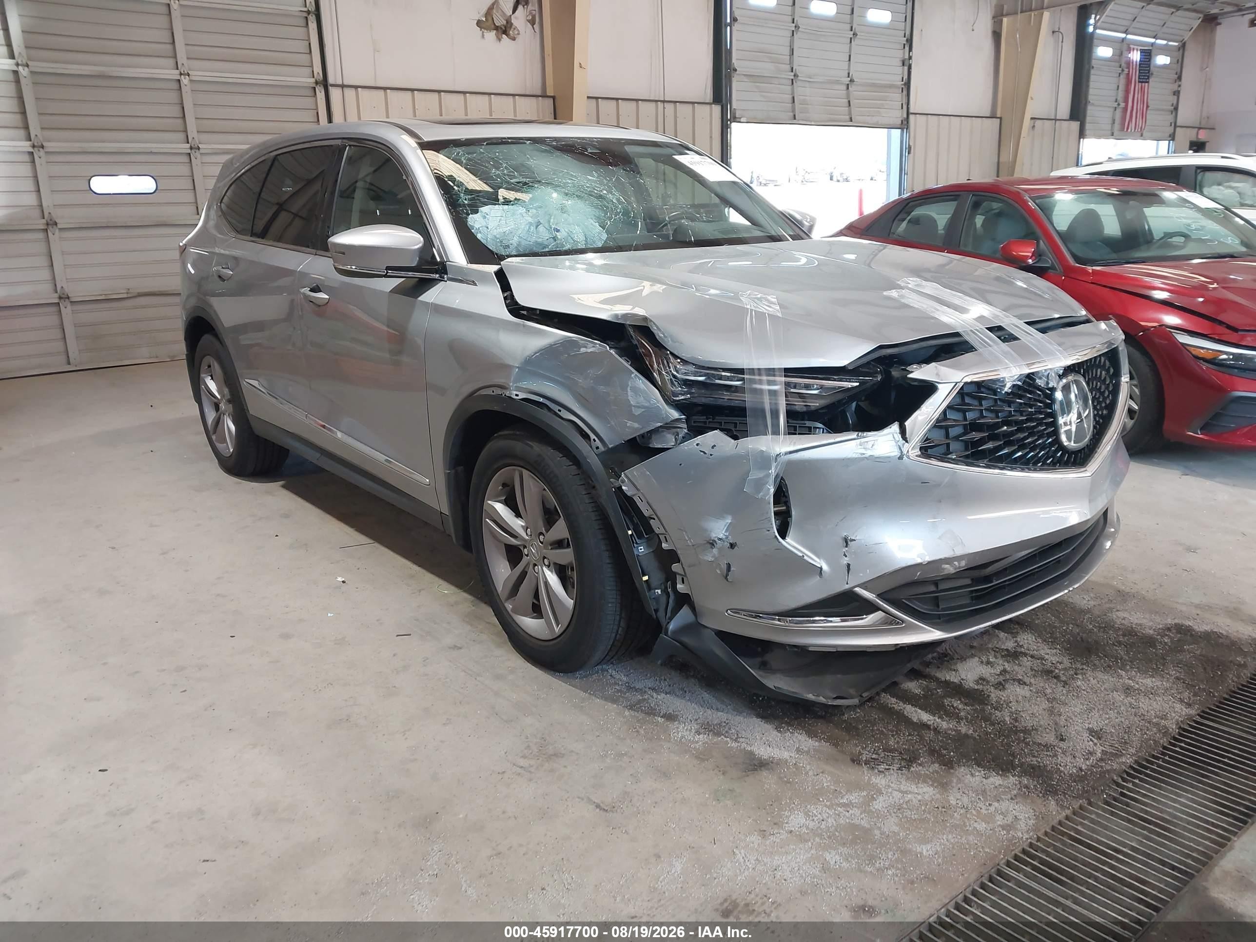 2022 Acura MDX VIN 5J8YE1H32NL005314 — IAAI salvage auction photo