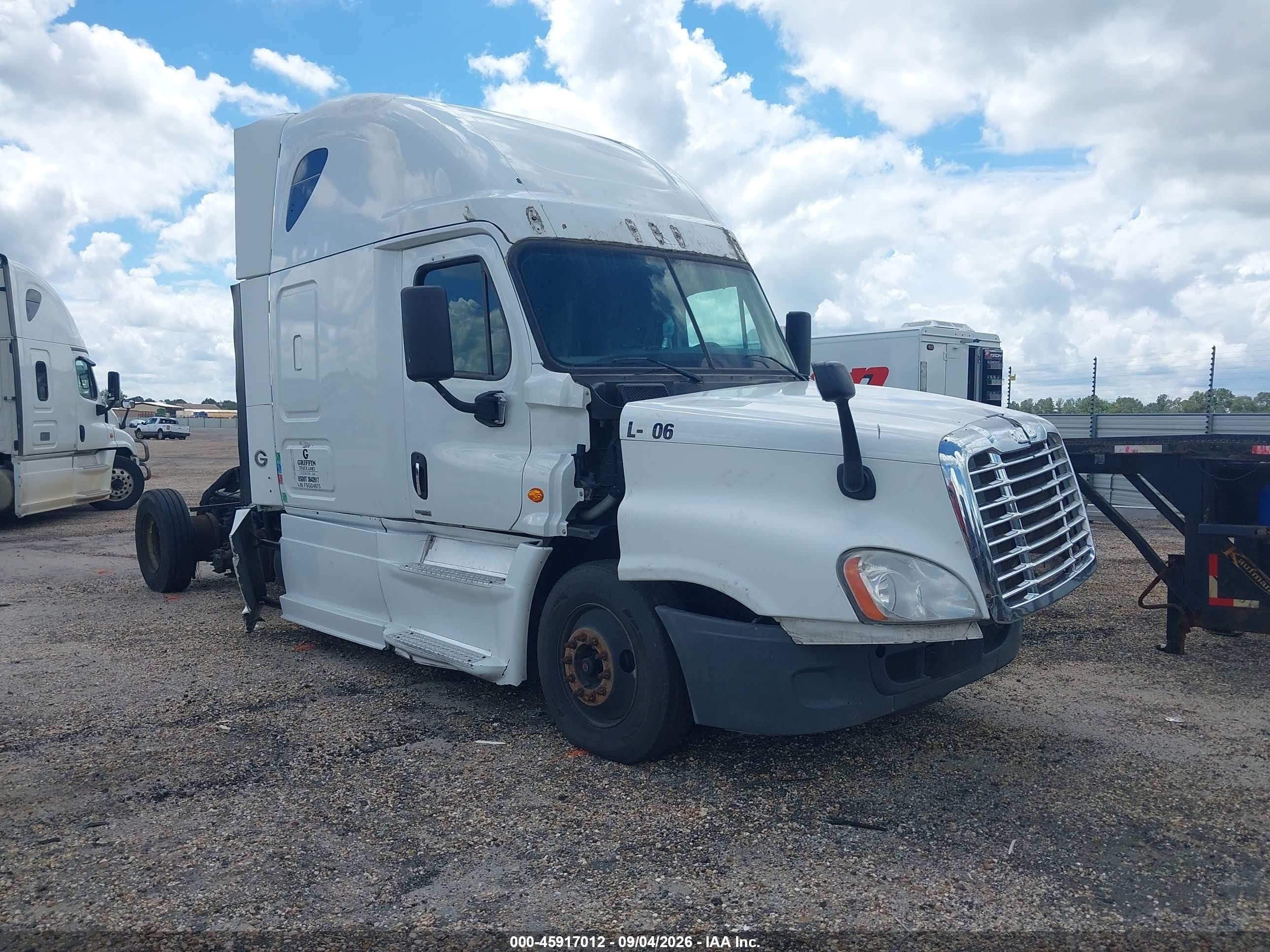 2015 Freightliner Cascadia 125 VIN 3AKJGLD5XFSGD4975 — IAAI salvage auction photo