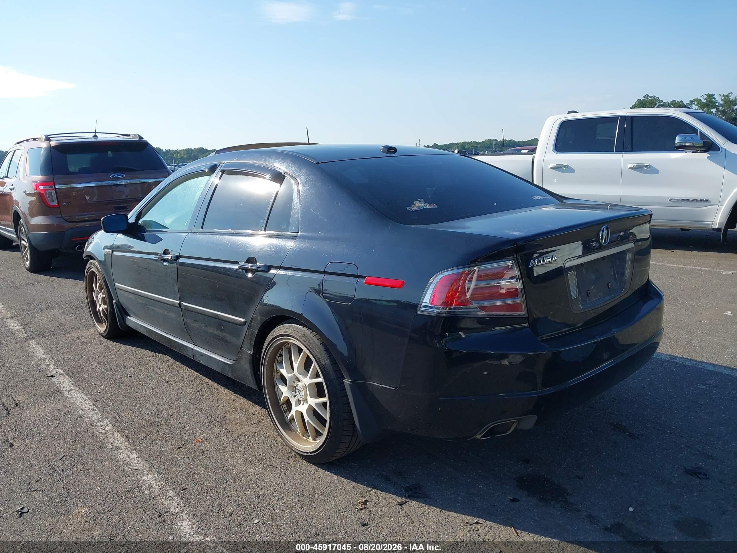 2006 Acura TL VIN 19UUA66226A056455 IAAI salvage auction — Front End, Salvage (New Jersey), sold $350 on 2026-09-25 (photo 3)