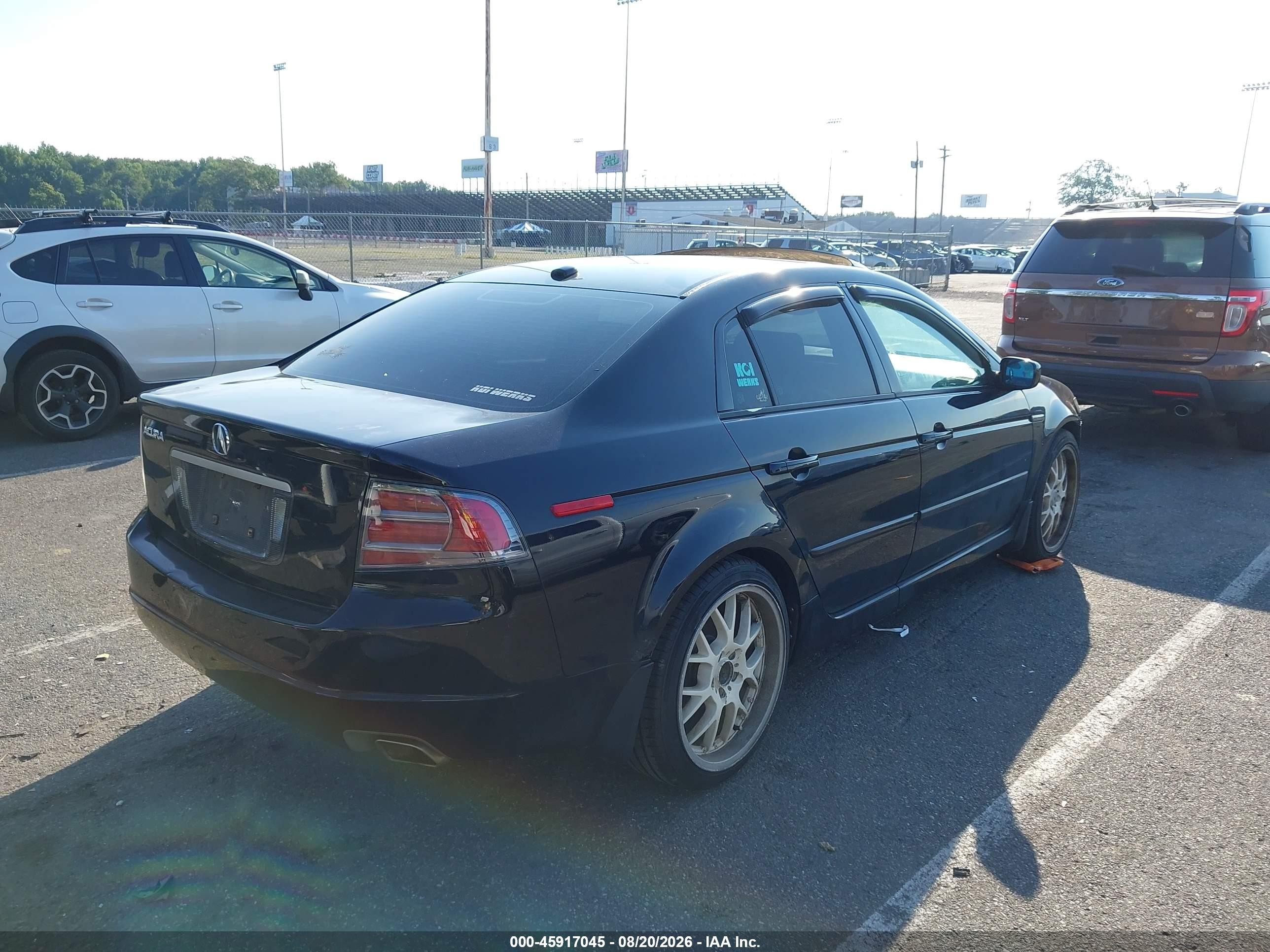 2006 Acura TL VIN 19UUA66226A056455 IAAI salvage auction — Front End, Salvage (New Jersey), sold $350 on 2026-09-25 (photo 4)