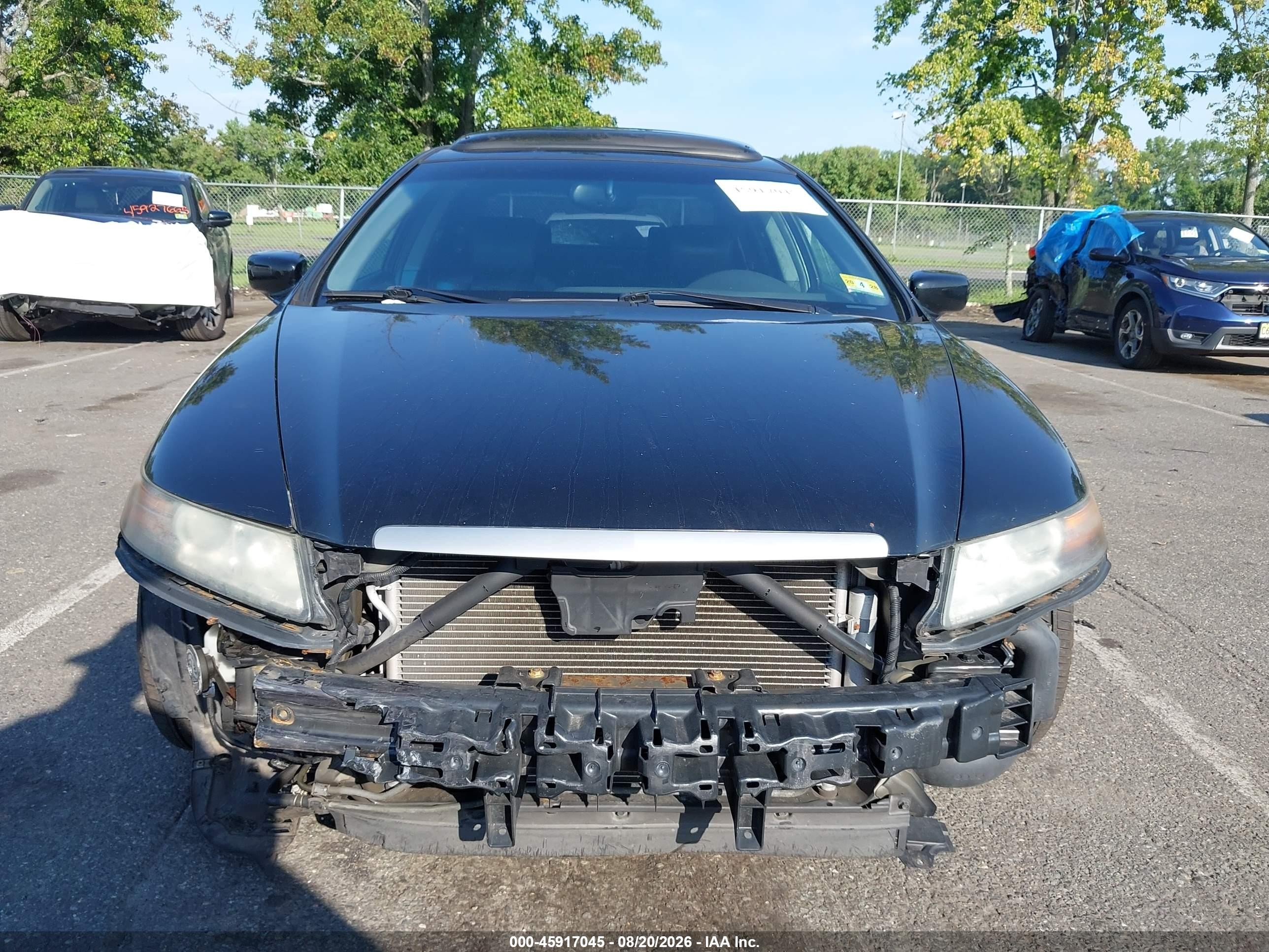 2006 Acura TL VIN 19UUA66226A056455 IAAI salvage auction — Front End, Salvage (New Jersey), sold $350 on 2026-09-25 (photo 6)