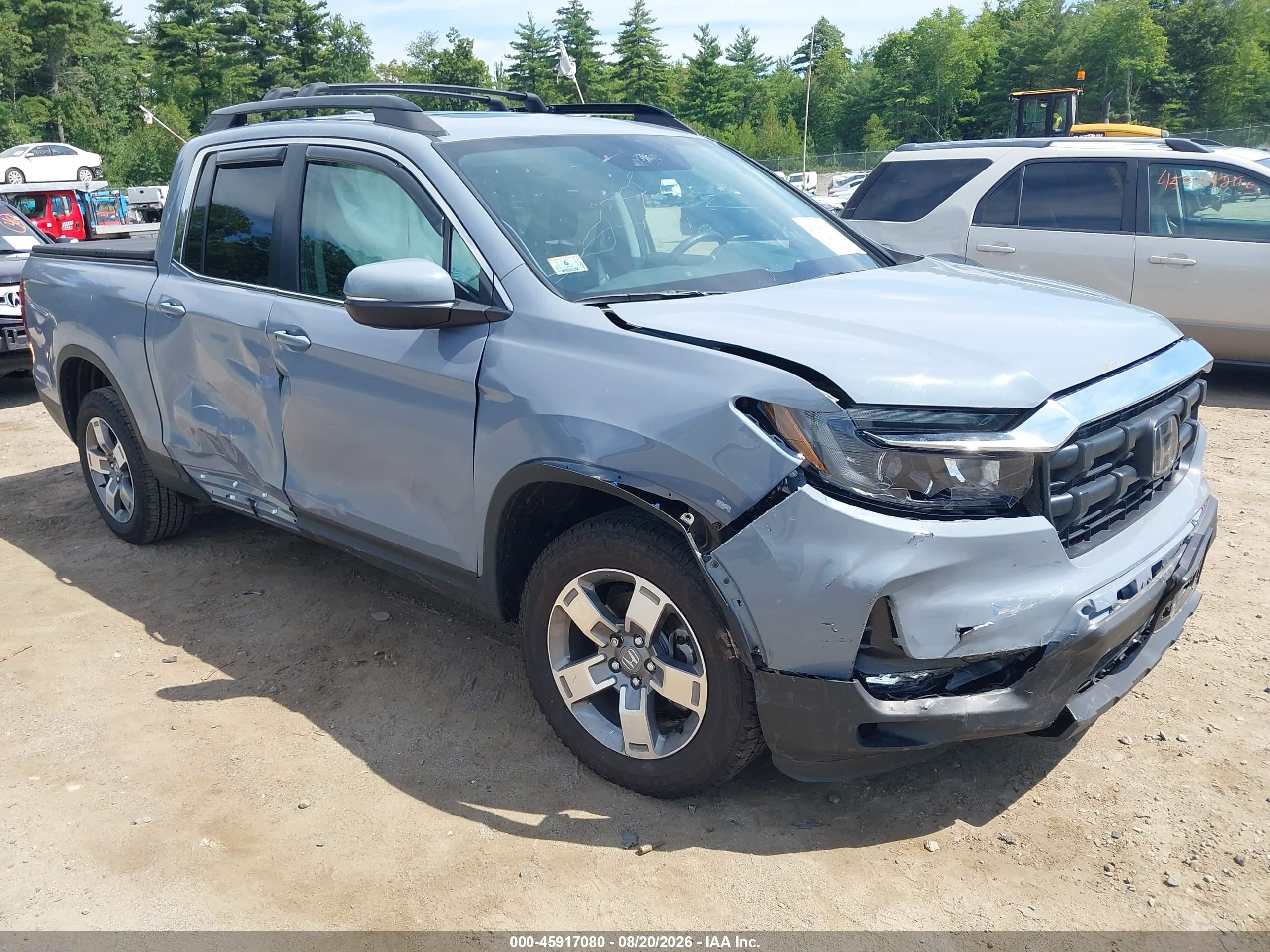 2025 Honda Ridgeline VIN 5FPYK3F58SB034409 — IAAI salvage auction photo