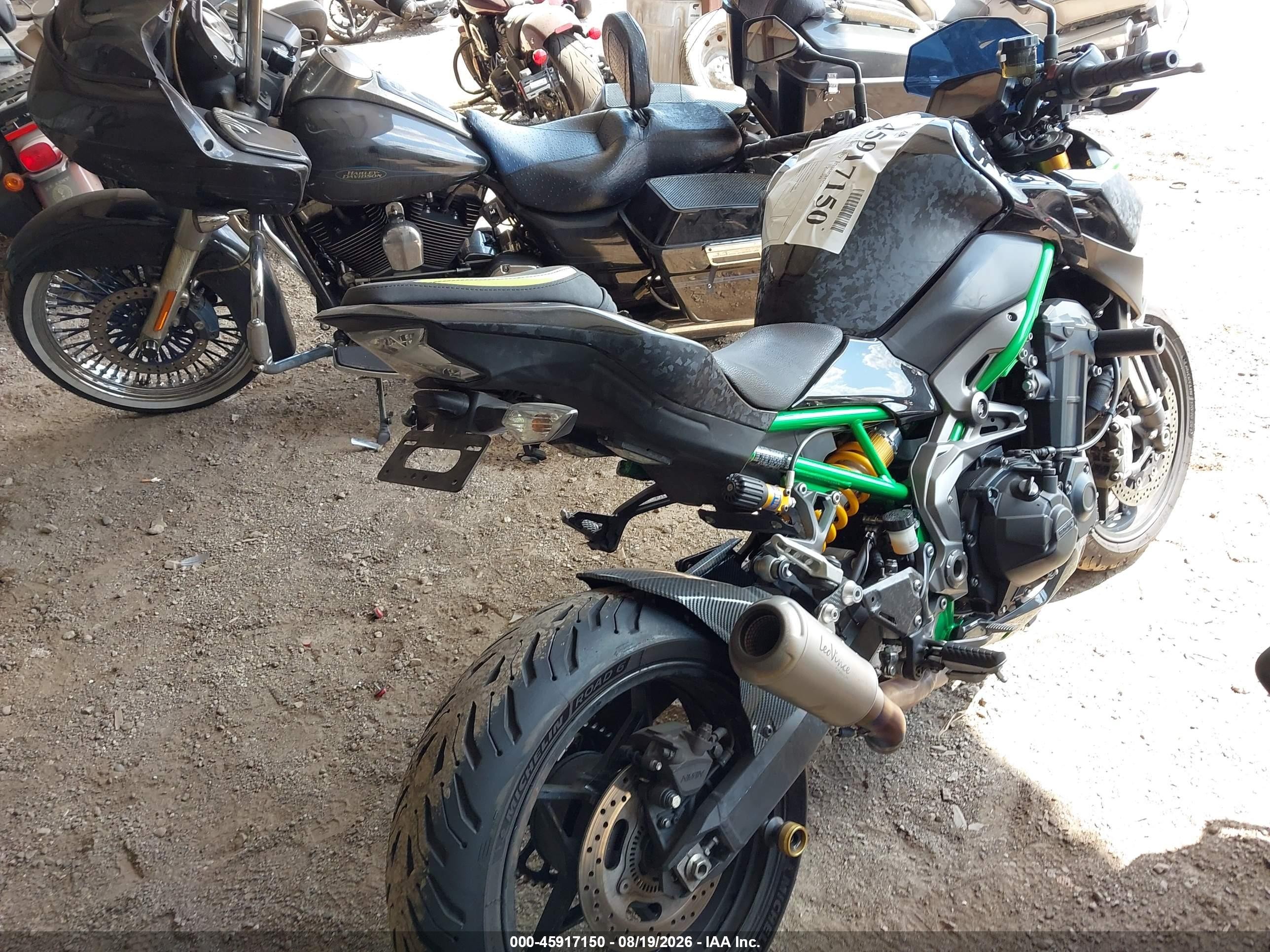 2024 Kawasaki Zr VIN ML5ZRDM12RDA69329 IAAI salvage auction — Unknown, Scrap (Michigan), sold $3,100 on 2026-09-09 (photo 4)