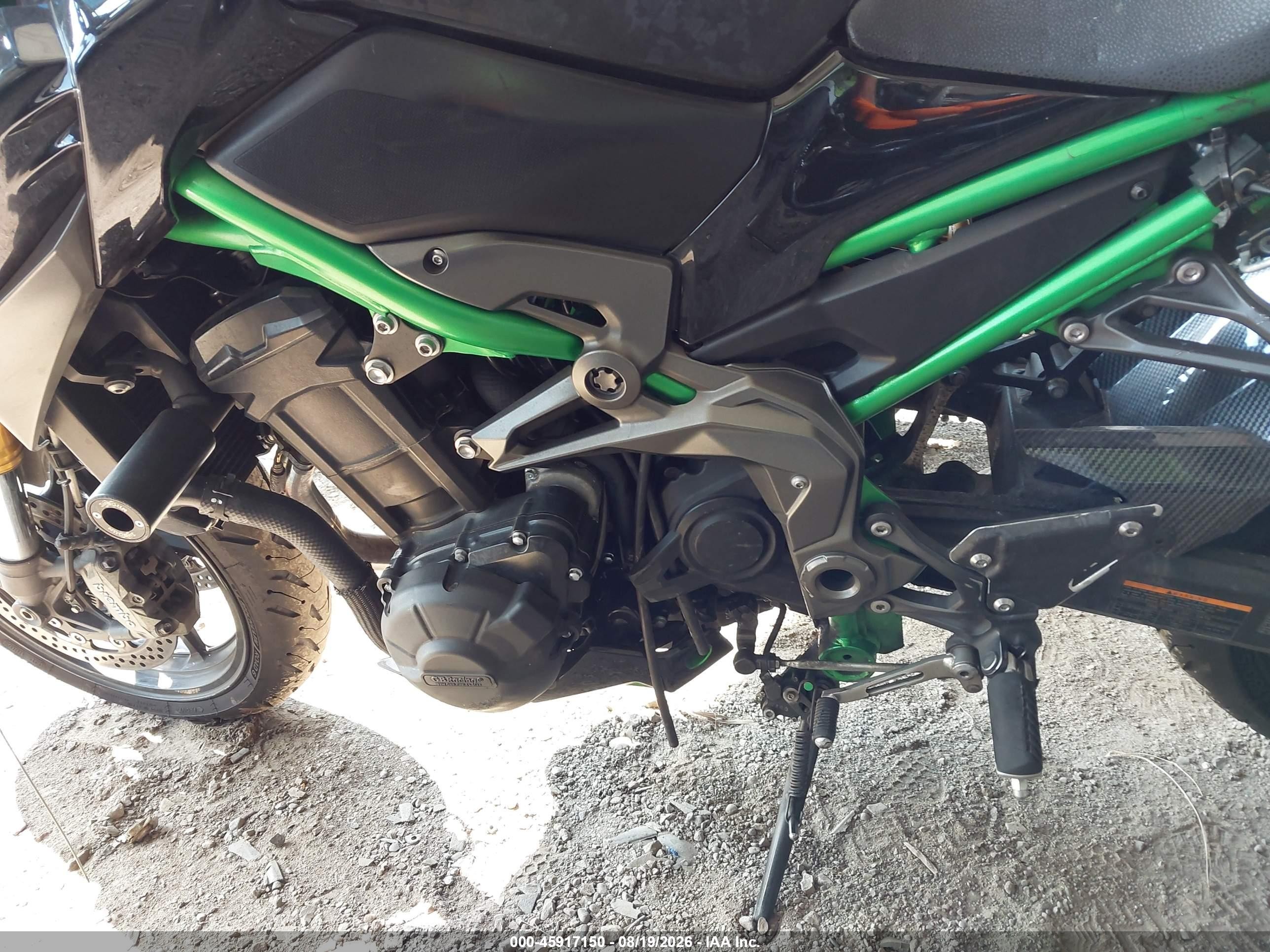 2024 Kawasaki Zr VIN ML5ZRDM12RDA69329 IAAI salvage auction — Unknown, Scrap (Michigan), sold $3,100 on 2026-09-09 (photo 9)