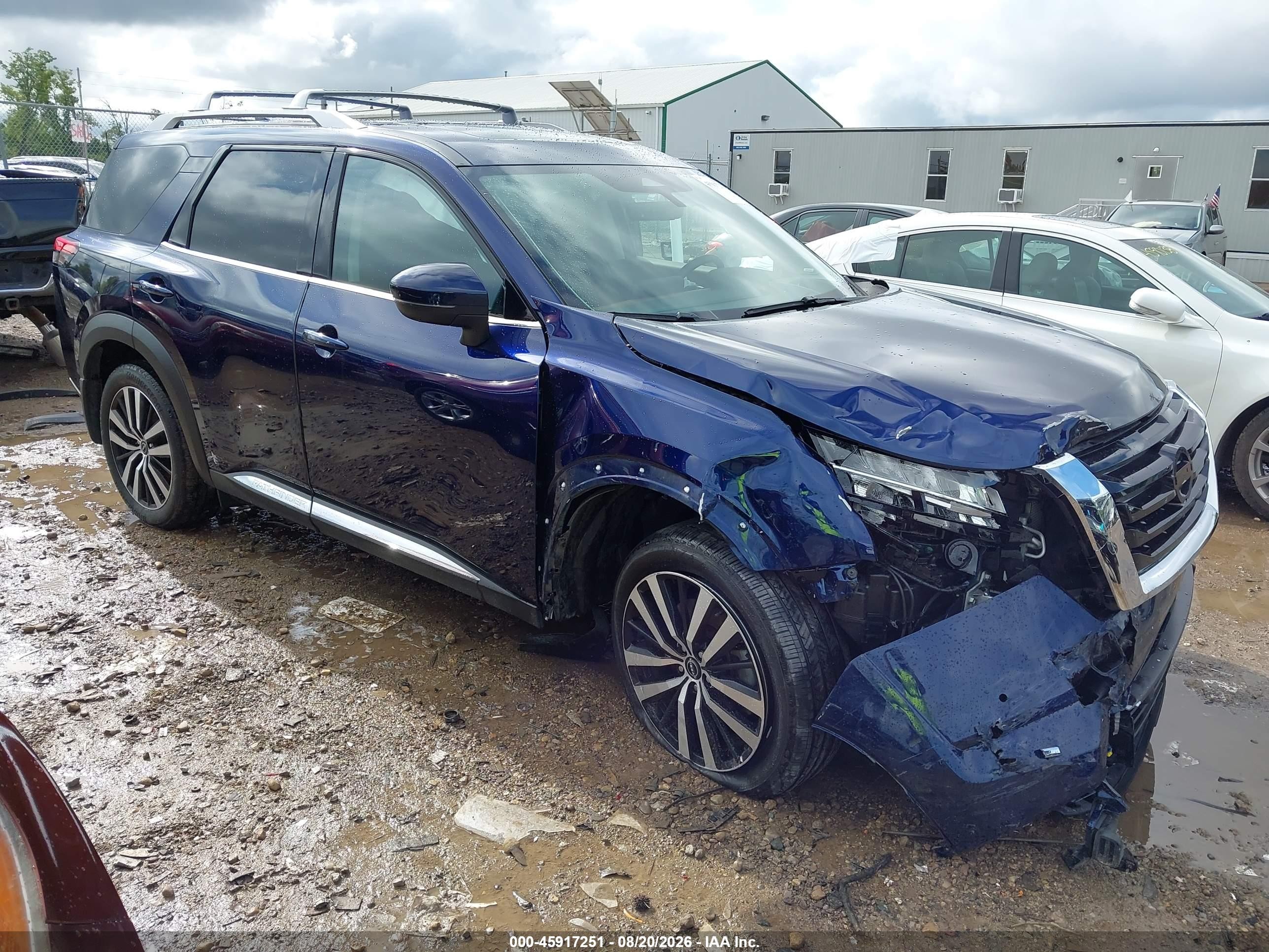 2024 Nissan Pathfinder VIN 5N1DR3DK2RC201166 — IAAI salvage auction photo
