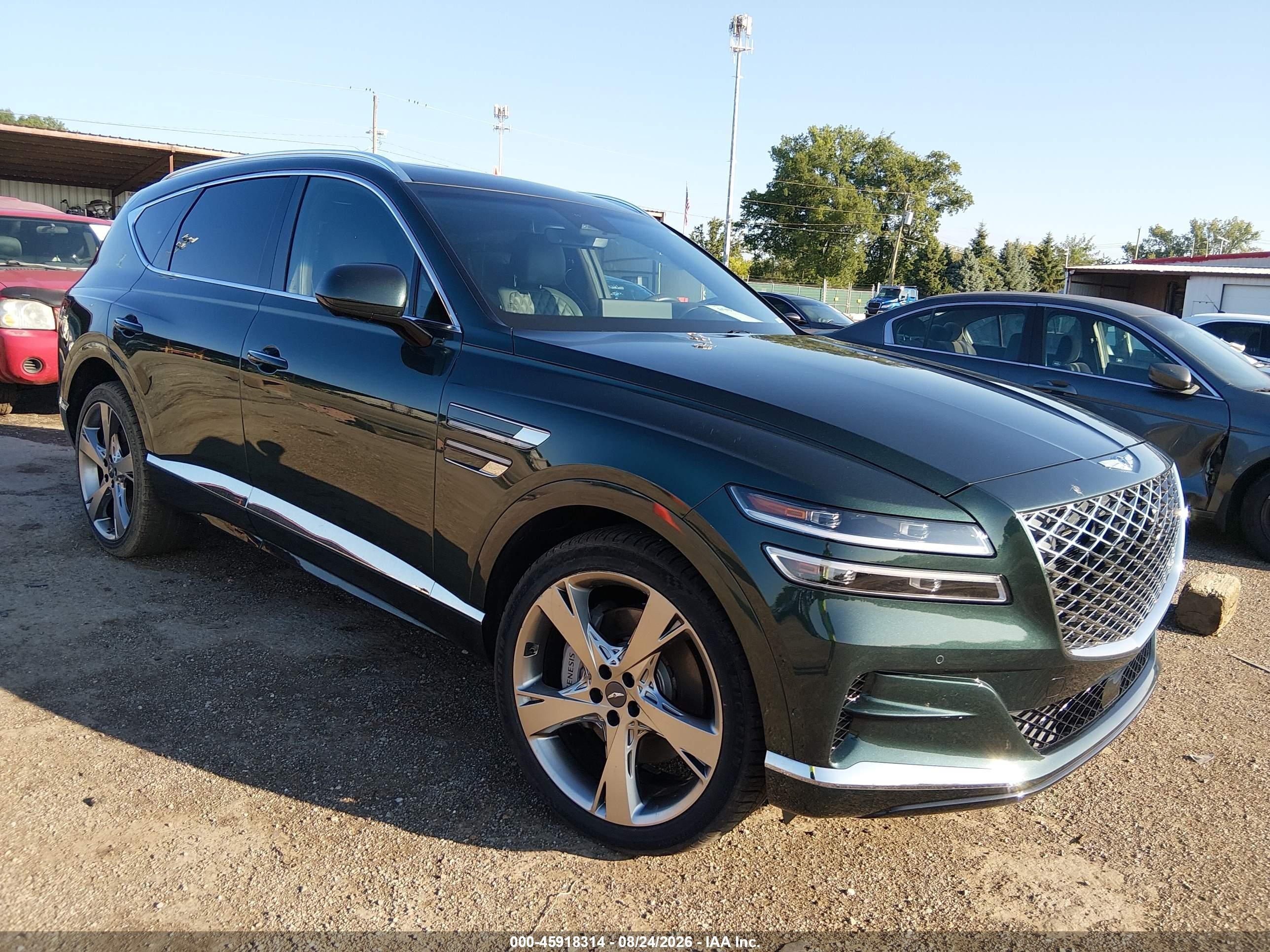 2023 Genesis GV80 VIN KMUHCESC9PU114819 — IAAI salvage auction photo