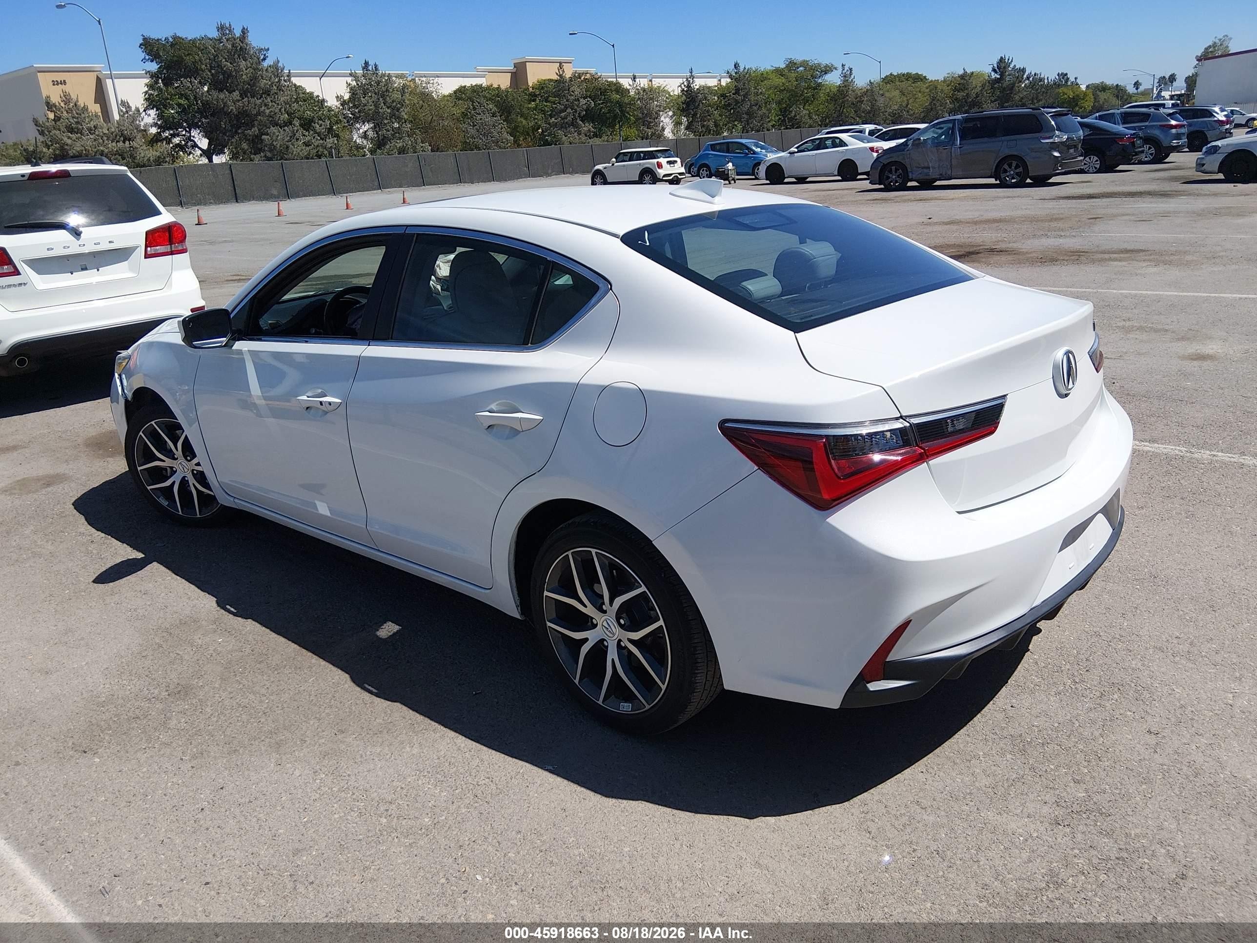 2019 Acura Ilx VIN 19UDE2F72KA013821 IAAI salvage auction — Front End, Salvage (California), sold $4,225 on 2026-09-14 (photo 3)