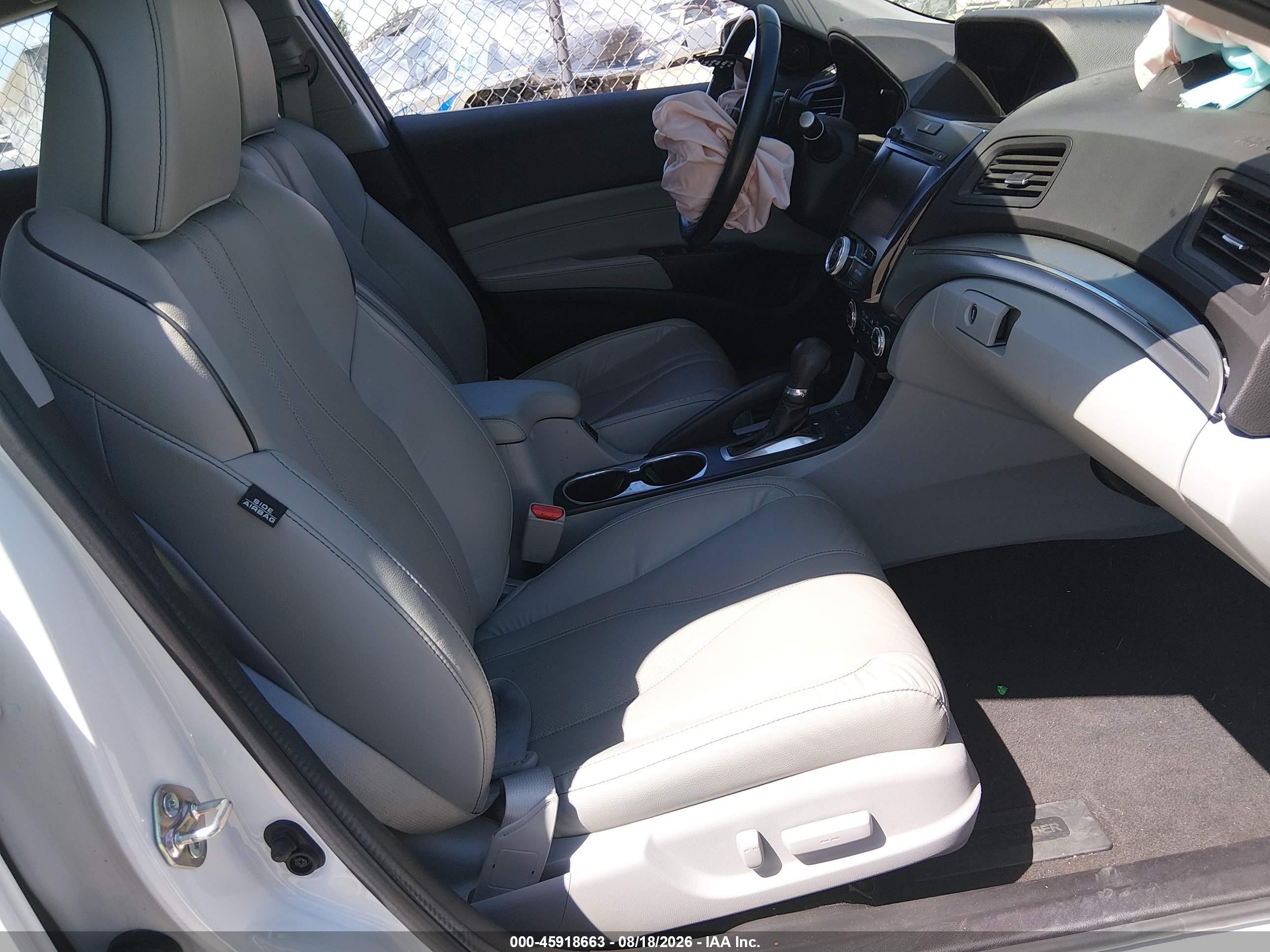 2019 Acura Ilx VIN 19UDE2F72KA013821 IAAI salvage auction — Front End, Salvage (California), sold $4,225 on 2026-09-14 (photo 5)