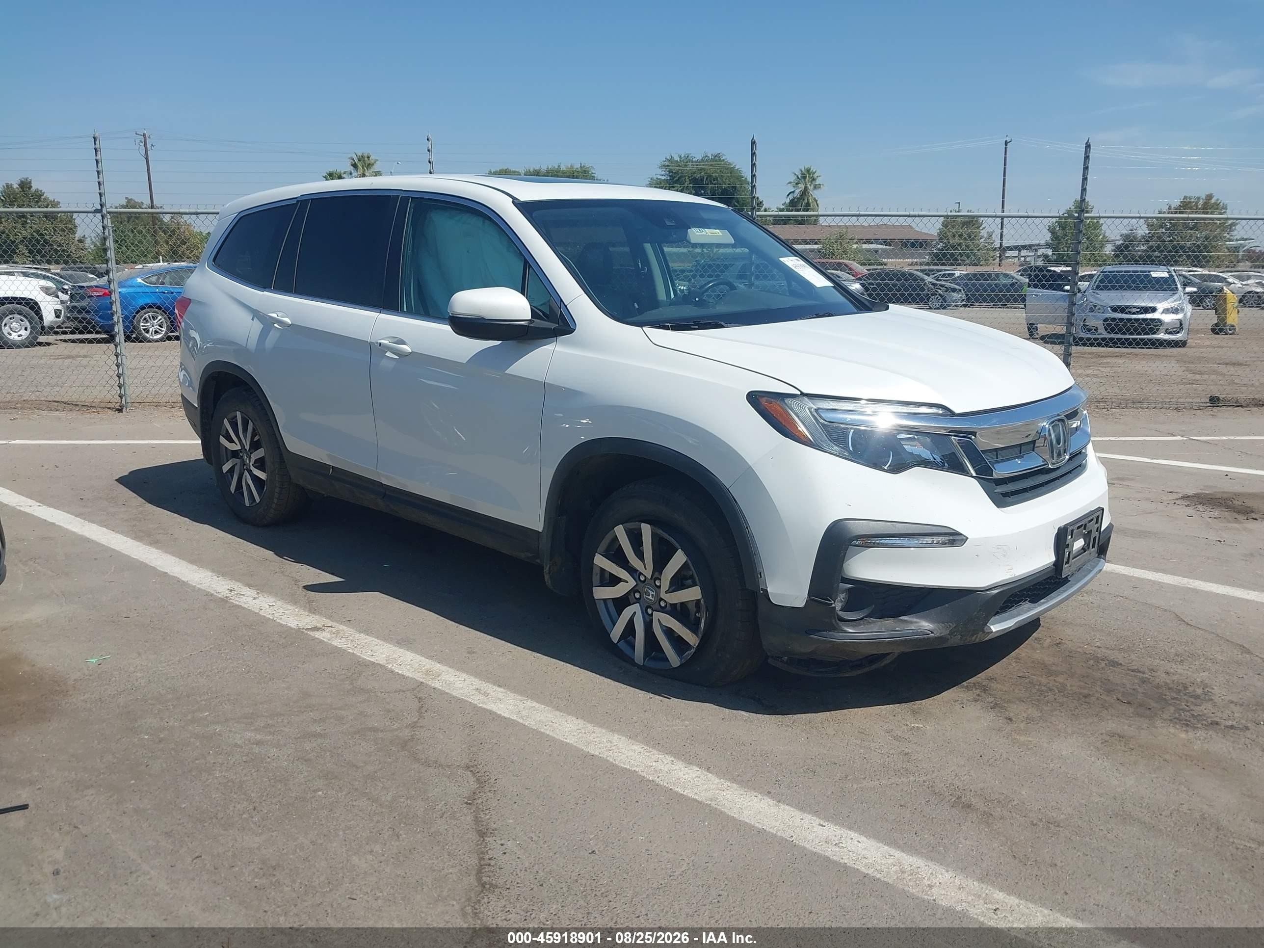 2020 Honda Pilot VIN 5FNYF6H5XLB028396 — IAAI salvage auction photo