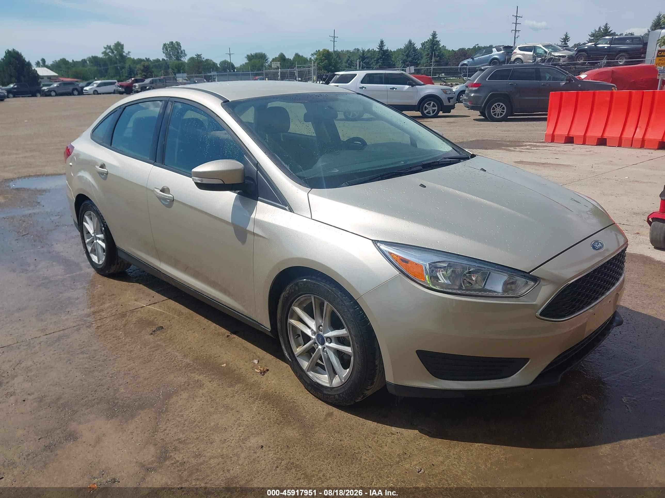 2017 Ford Focus VIN 1FADP3F25HL329655 — IAAI salvage auction photo