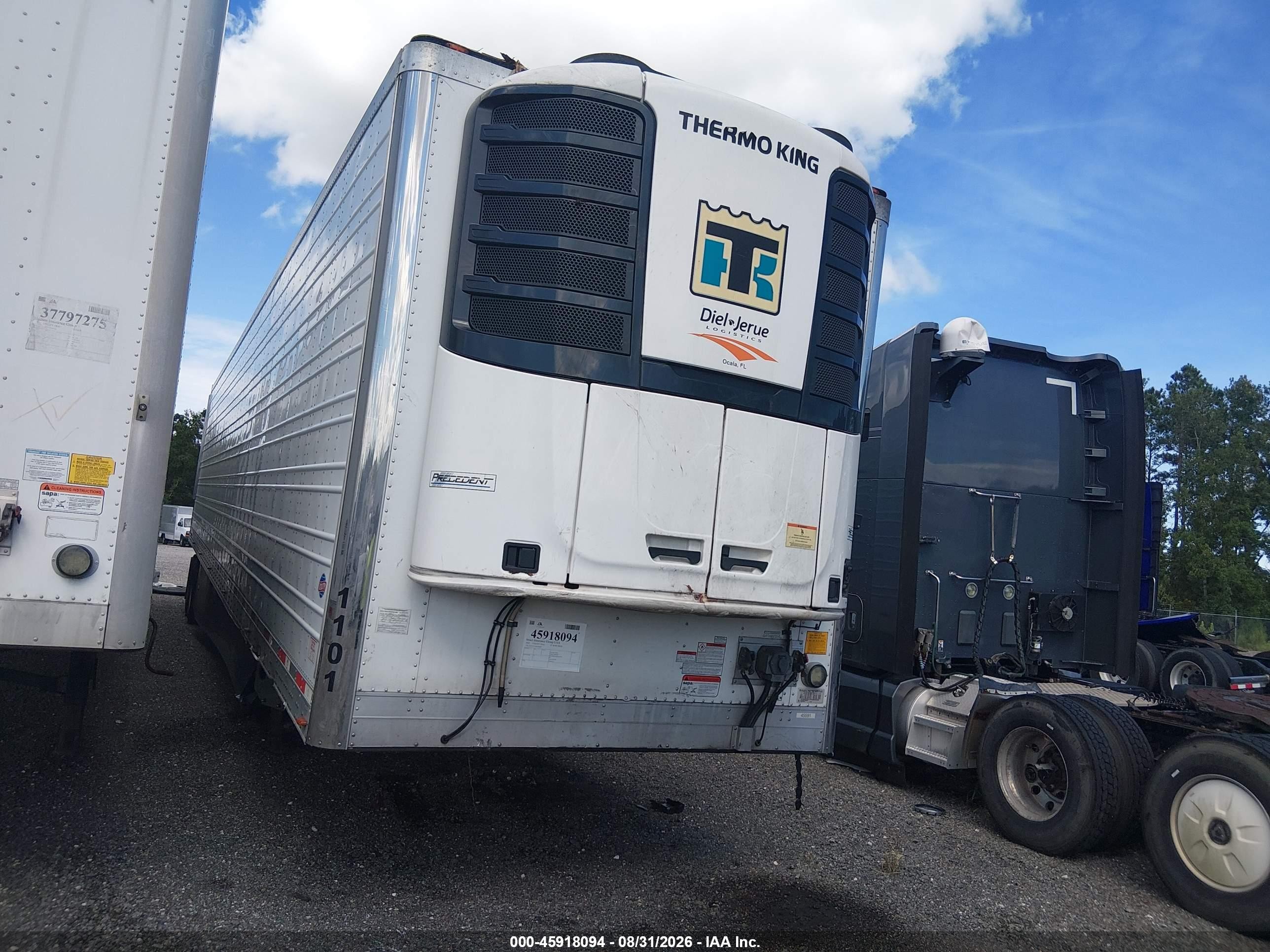 2025 Utility Trailer Mfg Unknown VIN 1UYVS2530S6361809 IAAI salvage auction — Rollover, Rebuildable (Florida), sold $38,450 on 2026-09-23 (photo 1)
